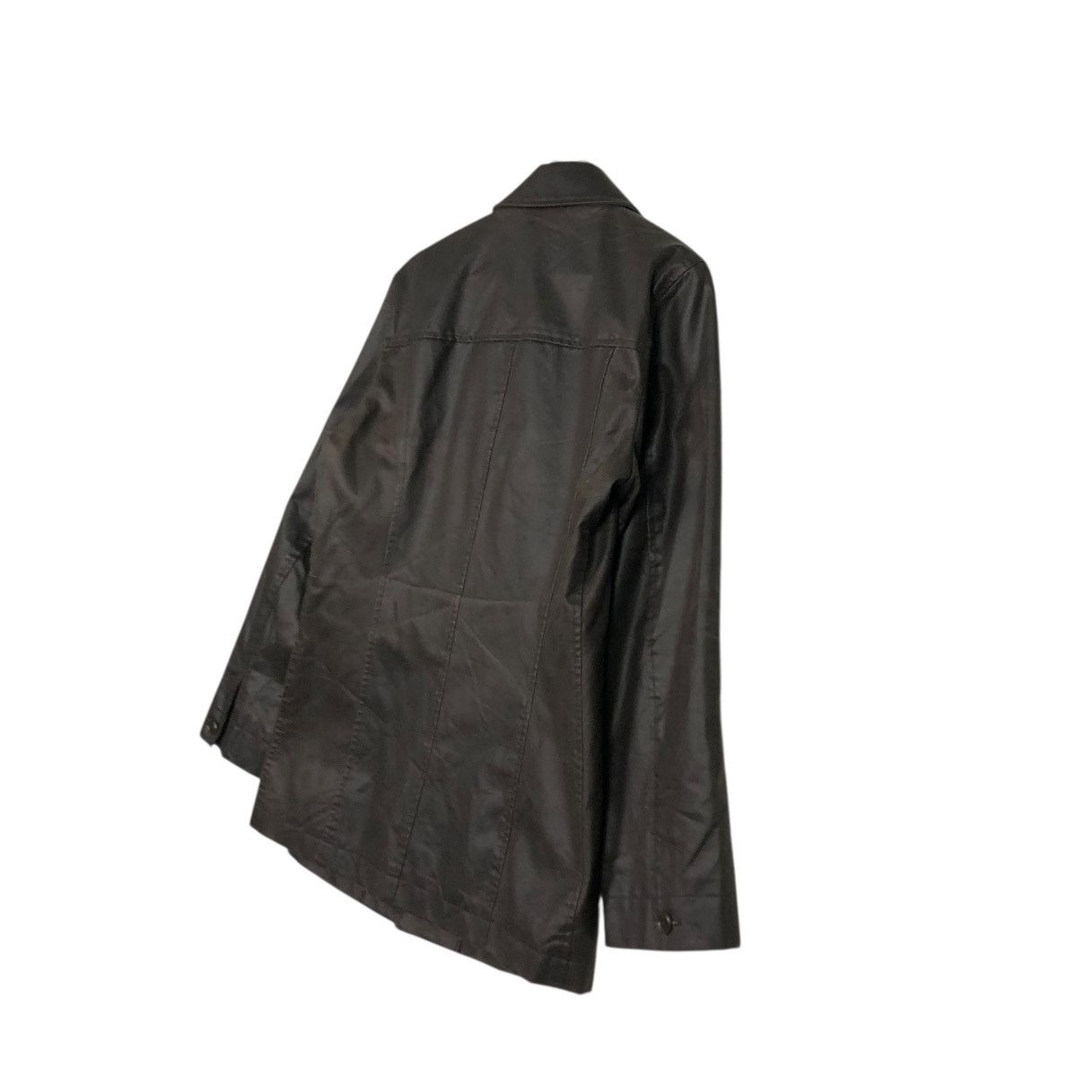 Japanese Brand 🔥VINTAGE SOFT LEATHER CHORE JACKET ASM ISSEY MIYAKE Size US S / EU 44-46 / 1 - 12 Thumbnail
