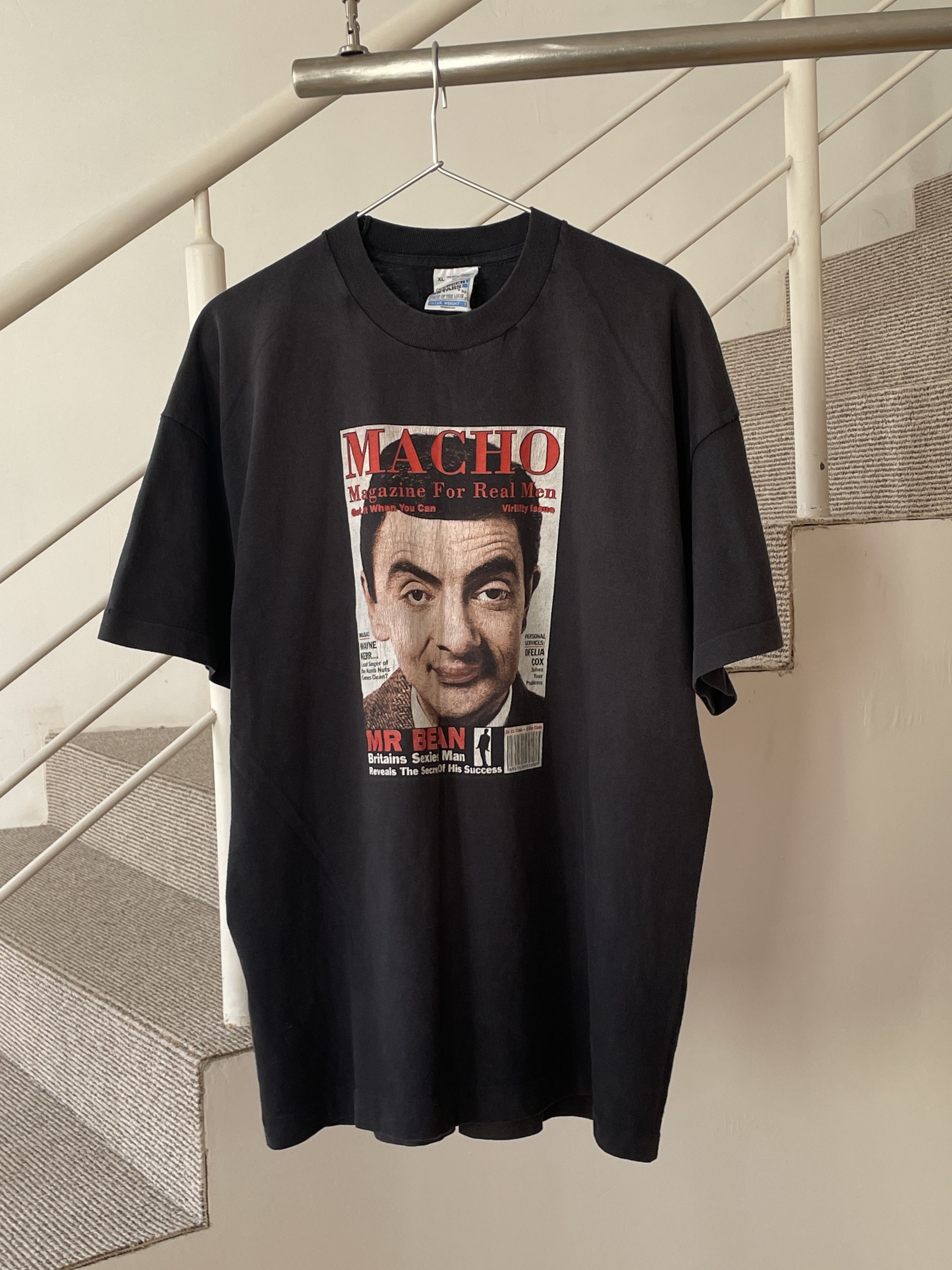 Movie × Tee × Vintage MR BEAN T Shirt Graphic Tee Promo Movie 90s 