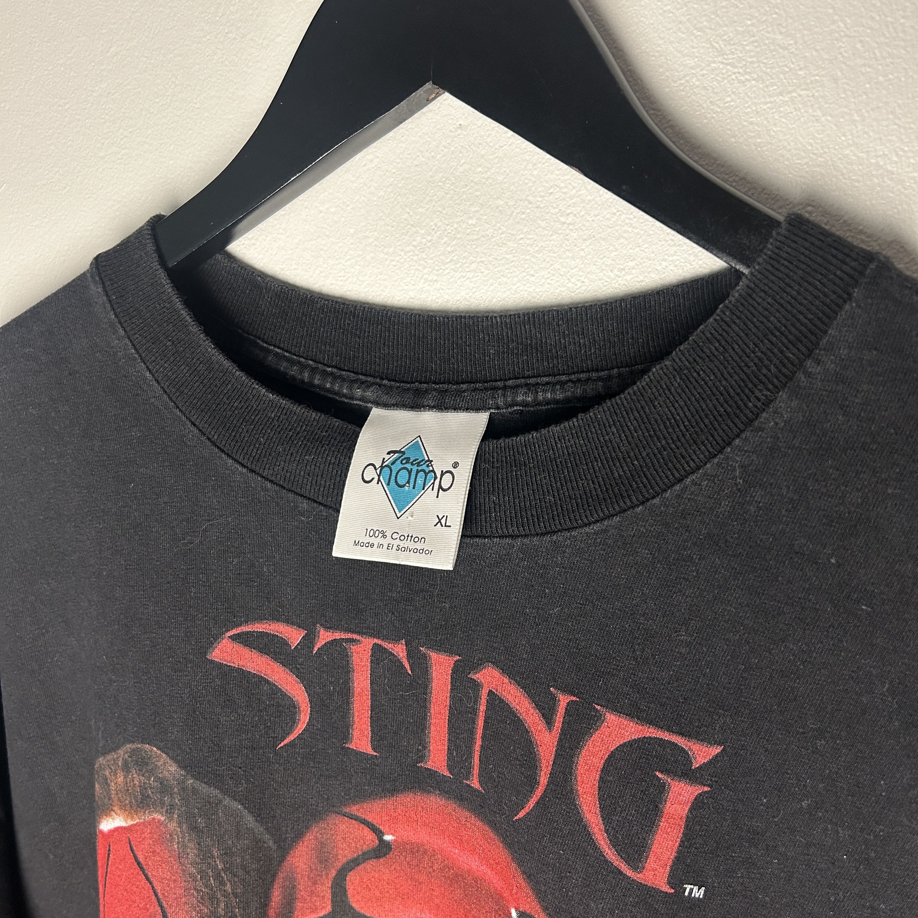 WWE Vintage Sting NWO 1998 WCW Wrestling T-shirt Size US XL / EU 56 / 4 - 4 Thumbnail