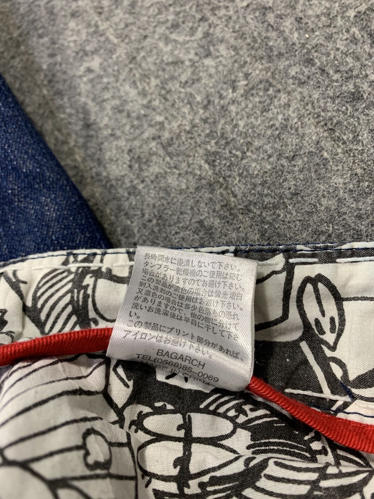 Japanese Brand Bagarch Pegasus Baggy Straight Cut Embroidery Pocket Size US 32 / EU 48 - 12 Thumbnail