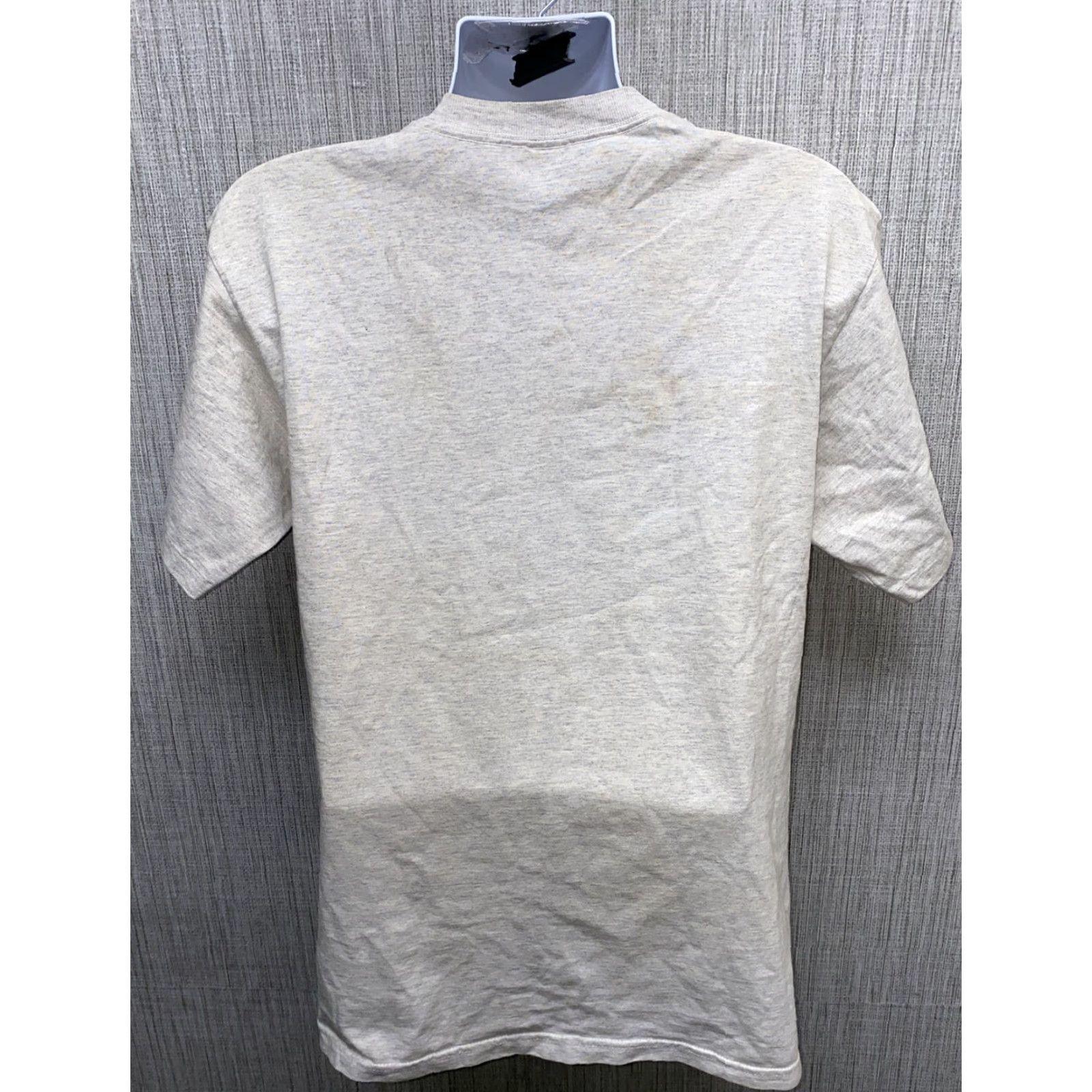 Vintage AllStyle Mens T-Shirt Short Sleeve Gray USA Made ASU Graphic Size L Cotton Regular Fit Size US L / EU 52-54 / 3 - 5 Thumbnail
