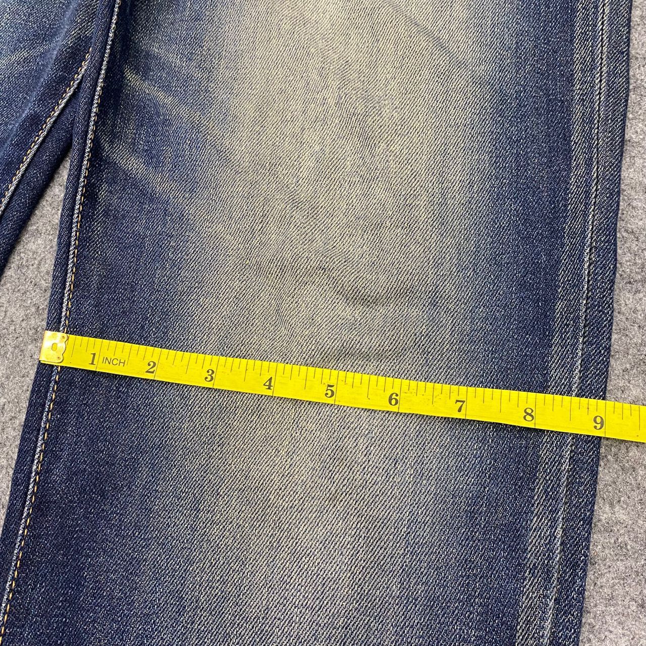 If Six Was Nine 💥Best Offer💥Vintage Edwin 503 Distressed Denim Size US 35 - 7 Thumbnail