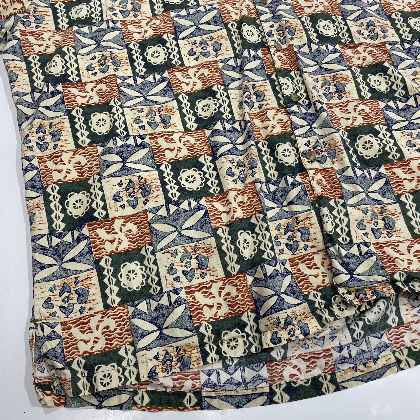 Reyn Spooner VTG Handmade Avi Collection Kahala Hawaiian Tribal Shirt 2XL Size US XXL / EU 58 / 5 - 2 Thumbnail
