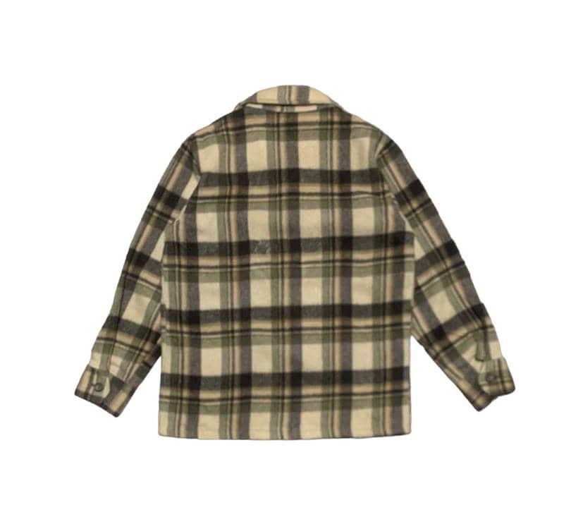 Japanese Brand Vintage Japanese Plaid Wool Flannel Shirt Jacket Size US L / EU 52-54 / 3 - 3 Thumbnail