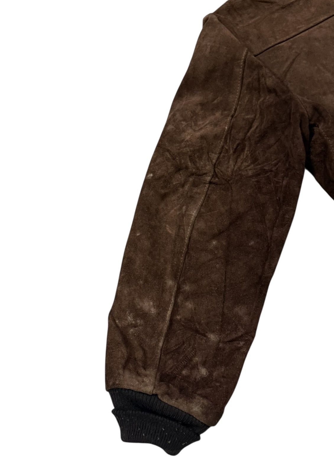 Schott Vintage Schott Bomber Made In USA Suede Leather Jacket Size US M / EU 48-50 / 2 - 17 Thumbnail