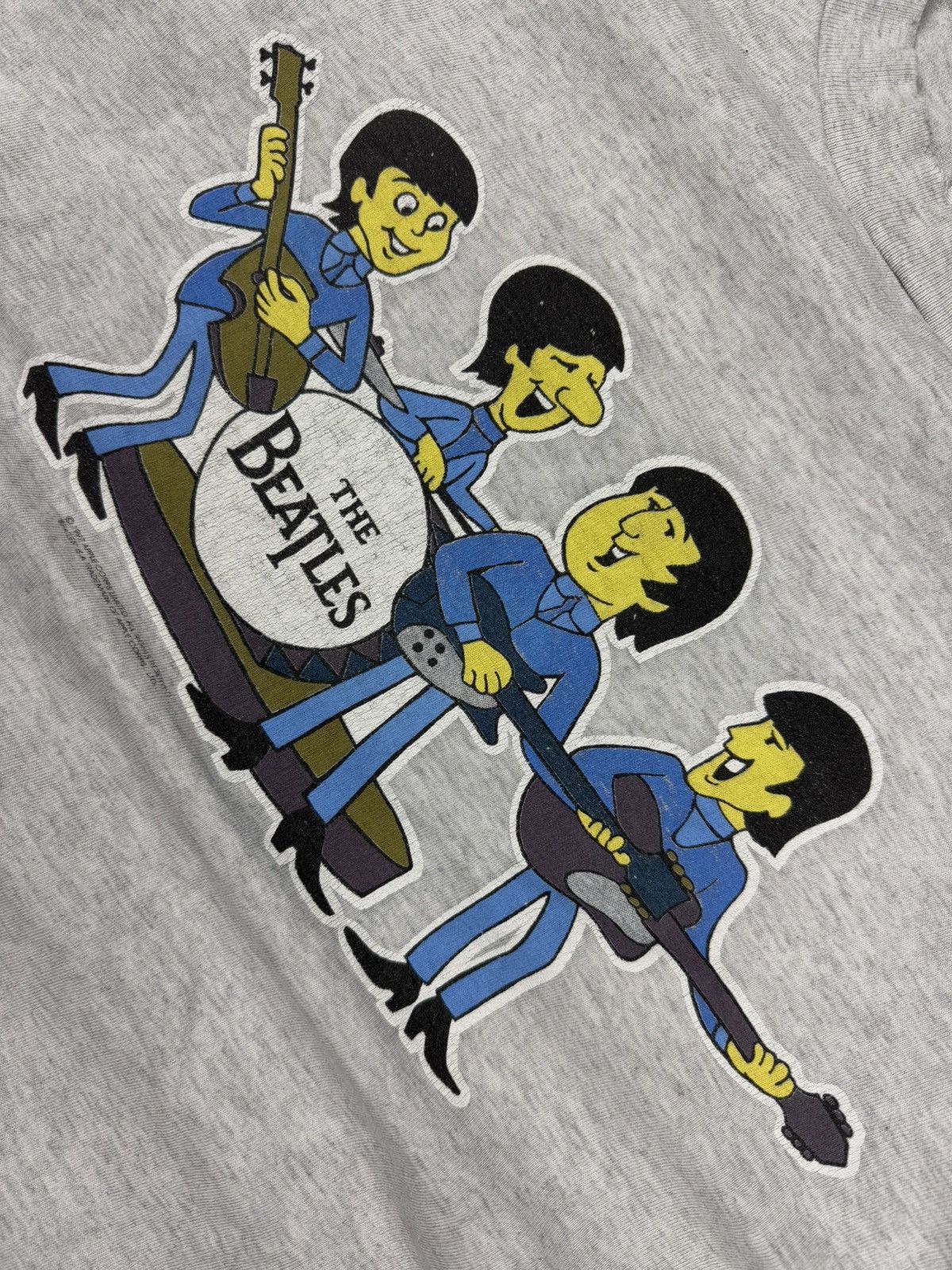 Band Tees × Vintage Vintage 1997 The Beatles cartoon style graphic band tee Size US XL / EU 56 / 4 - 9 Thumbnail