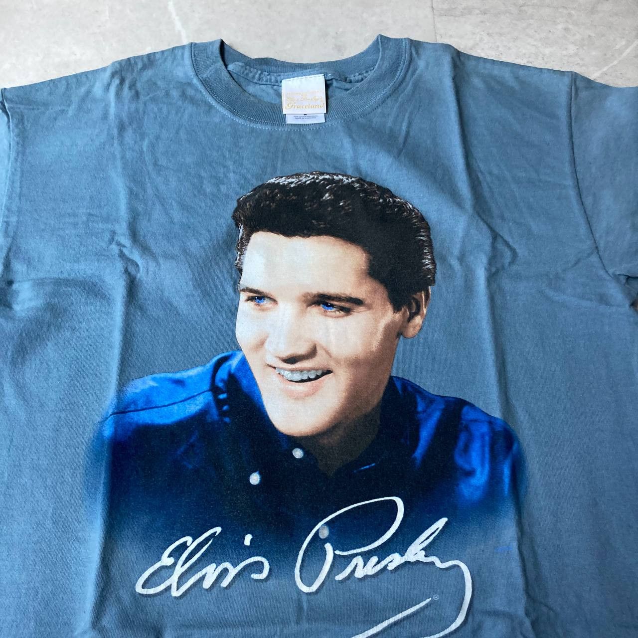 Band Tees Vintage Elvis Presley Graceland Rock N Roll Oldies Band Size US M / EU 48-50 / 2 - 2 Thumbnail