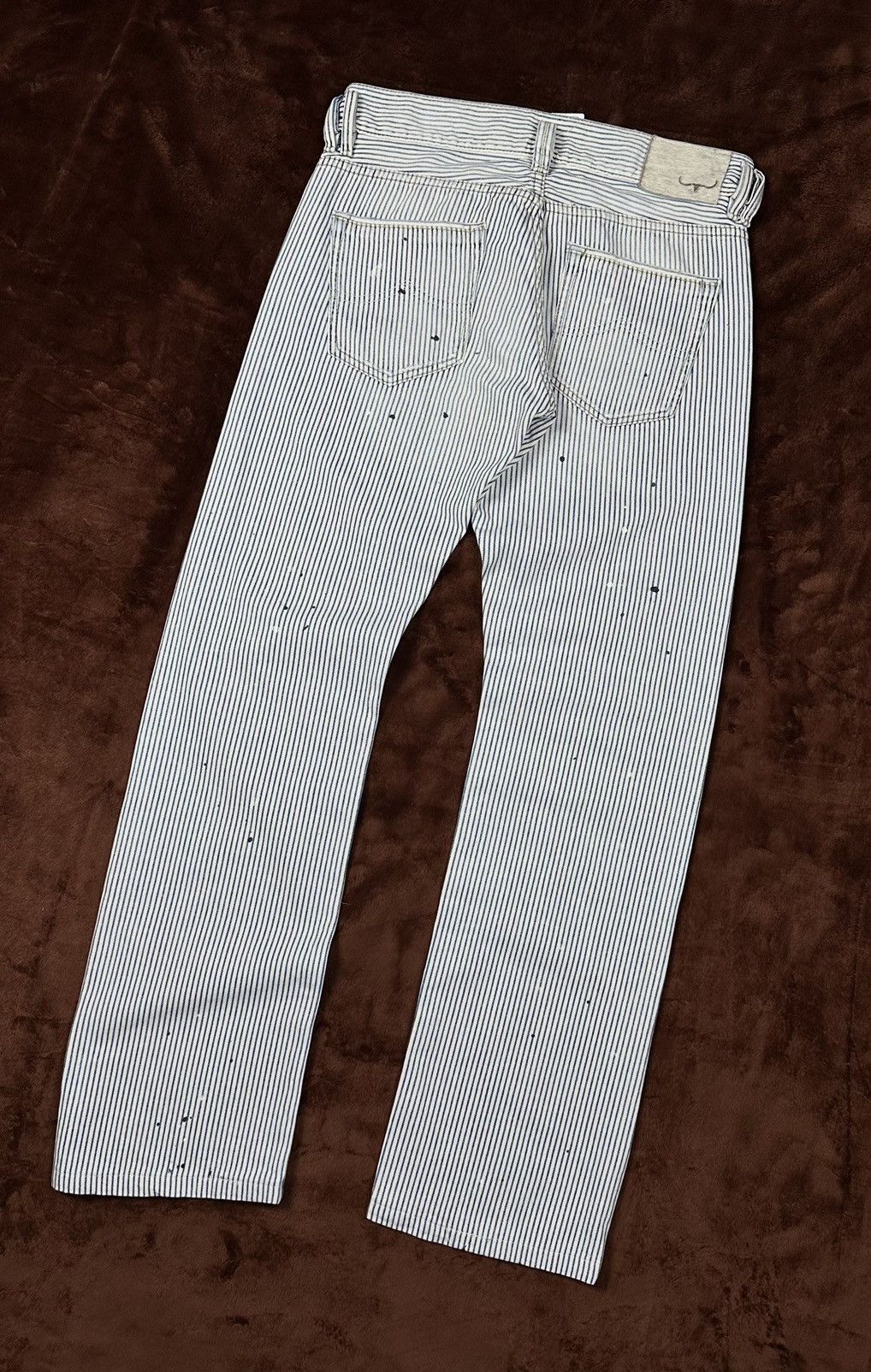 Japanese Brand Bobson Distressed Dirty Jeans Size US 30 / EU 46 - 5 Thumbnail