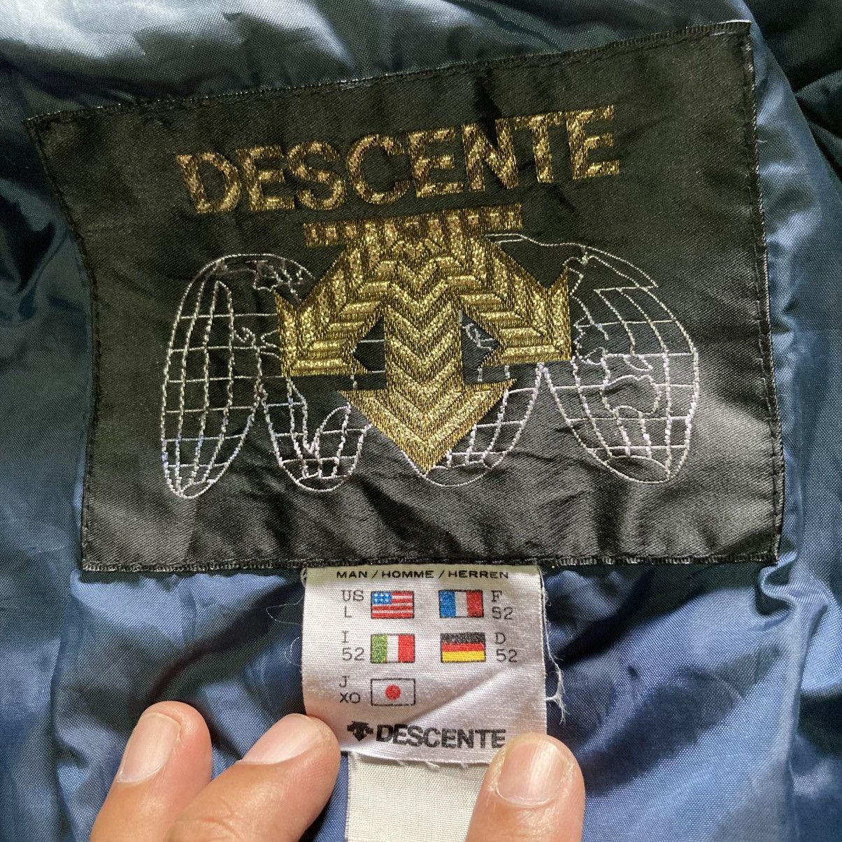 Descente Vintage 90s Blue Descente Ski Jacket Size US L / EU 52-54 / 3 - 14 Thumbnail