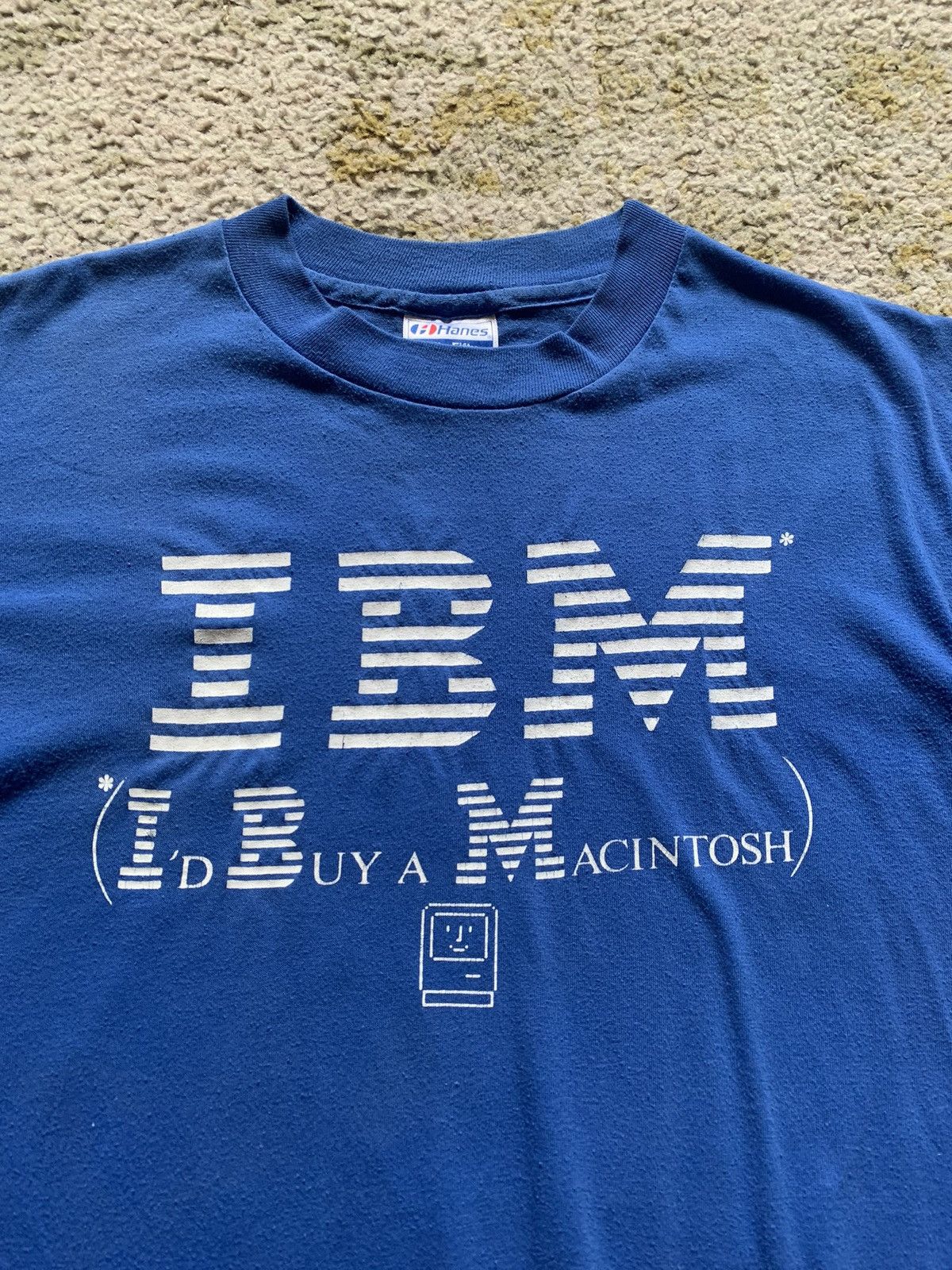 Apple × Vintage Vintage 90’s Apple IBM Irony Tee Size US M / EU 48-50 / 2 - 6 Thumbnail