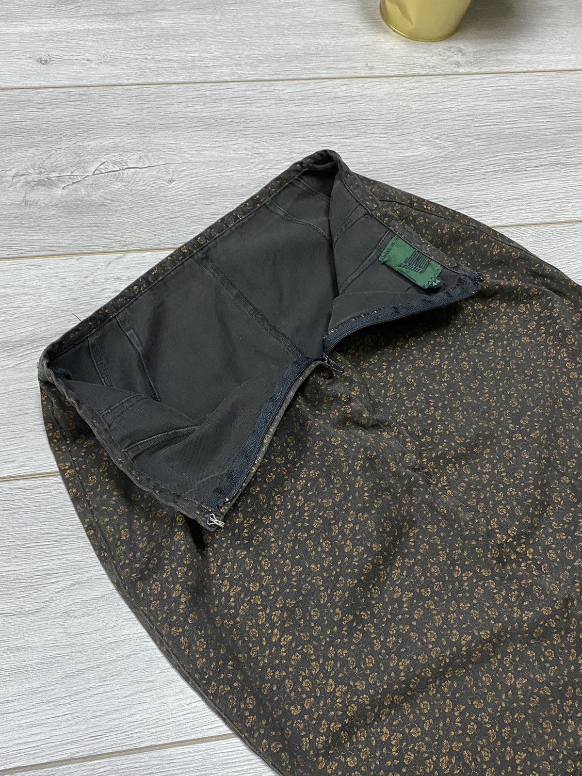 Vintage Jean Paul Gaultier “Junior” leopard flowers skirt Size 30" / US 8 / IT 44 - 4 Thumbnail