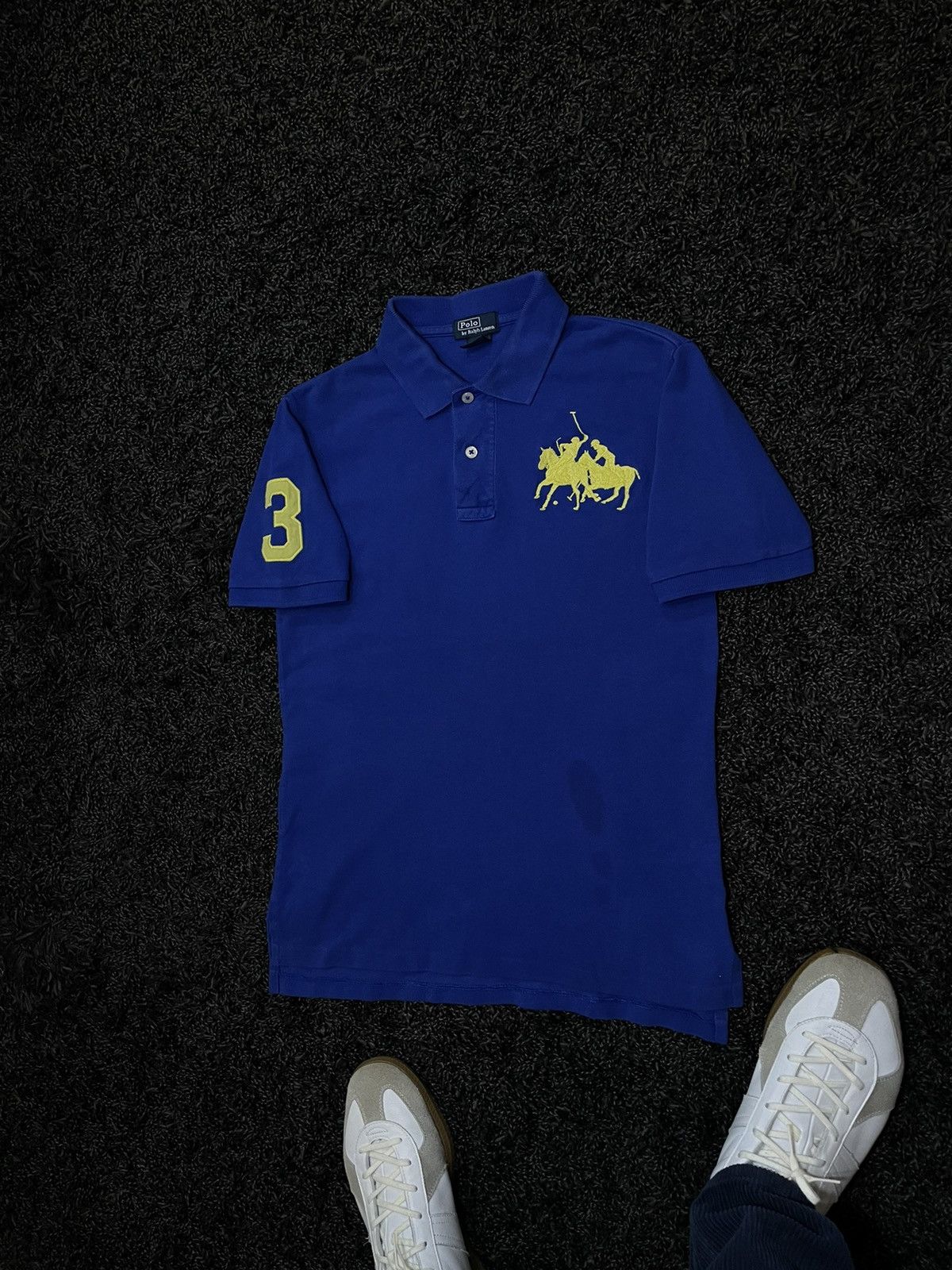 Rugby Ralph Lauren VINTAGE POLO RALPH LAUREN RUGBY 3 BIG PONY Polos Tee Y2K Size US S / EU 44-46 / 1 - 2 Thumbnail