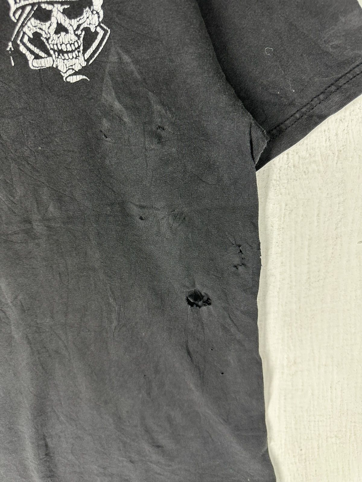 Vintage Thrashed Vintage Born Wild Marine Hole Faded Tee Size US L / EU 52-54 / 3 - 9 Thumbnail