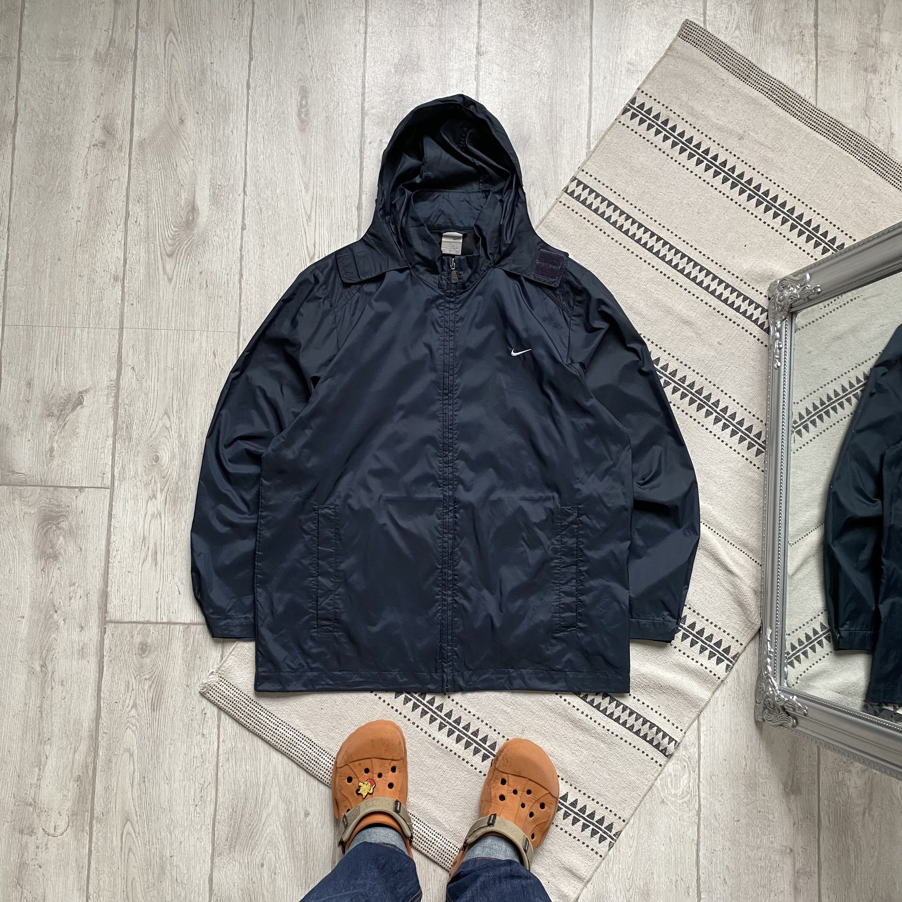Nike Vintage 90s Light Nike Nylon jacket Membrana Raincoat | Grailed