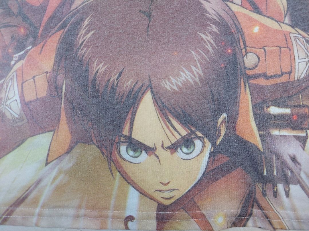 Anime × Ripple Junction Attack on Titan Anime RIPPLE JUNCTION AOP Made In USA TEE Size US L / EU 52-54 / 3 - 3 Thumbnail