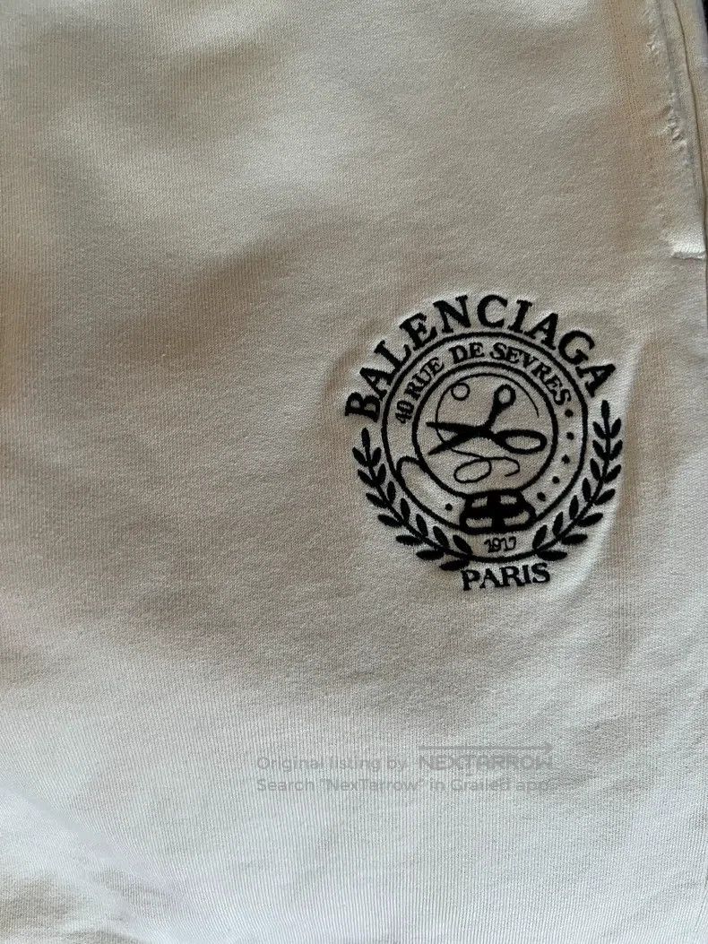 Balenciaga Balenciaga size S Off-white distressed logo scissors lette Size US 27 - 6 Thumbnail