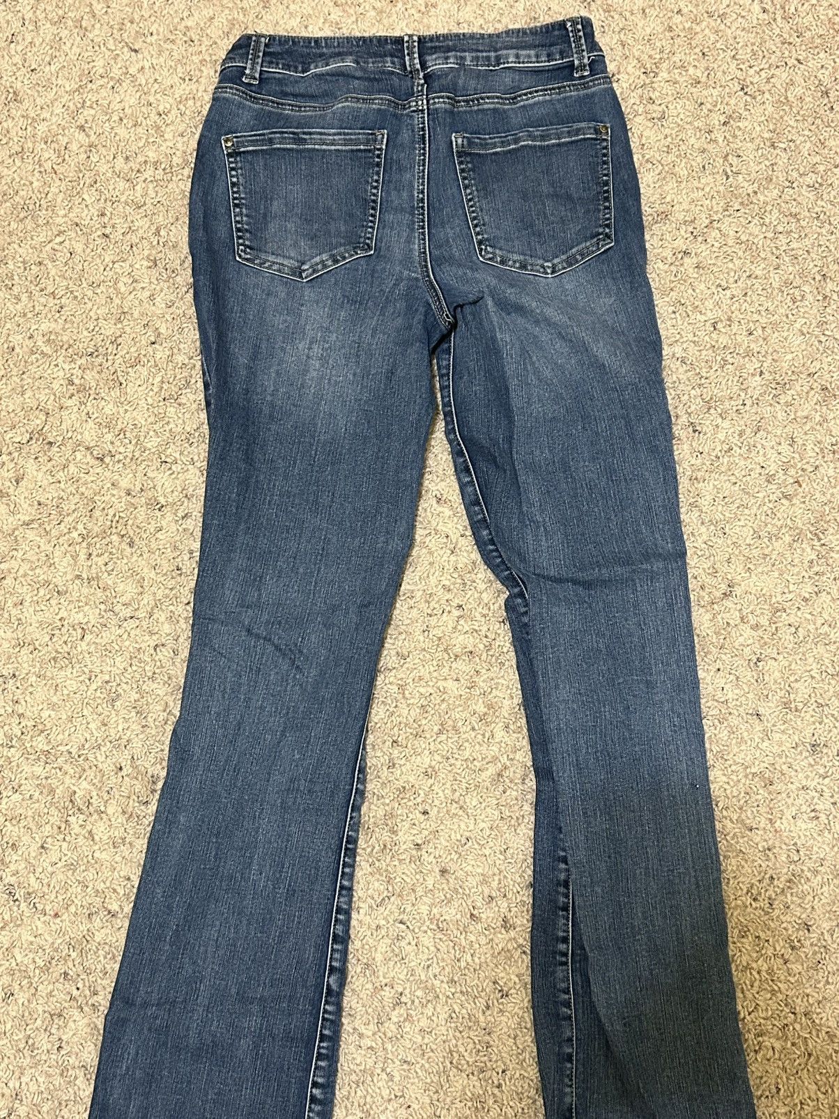 Other Women’s Maurices Navy Blue Flared Jeans Size 32" / US 10 / IT 46 - 2 Thumbnail
