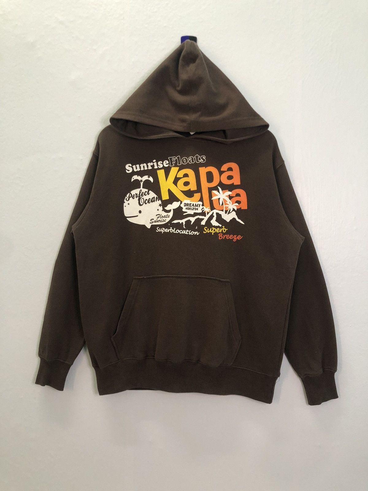 Vintage Vintage Mauloa Sunrise Floats Boxy Hoodie Size US M / EU 48-50 / 2 - 1 Thumbnail