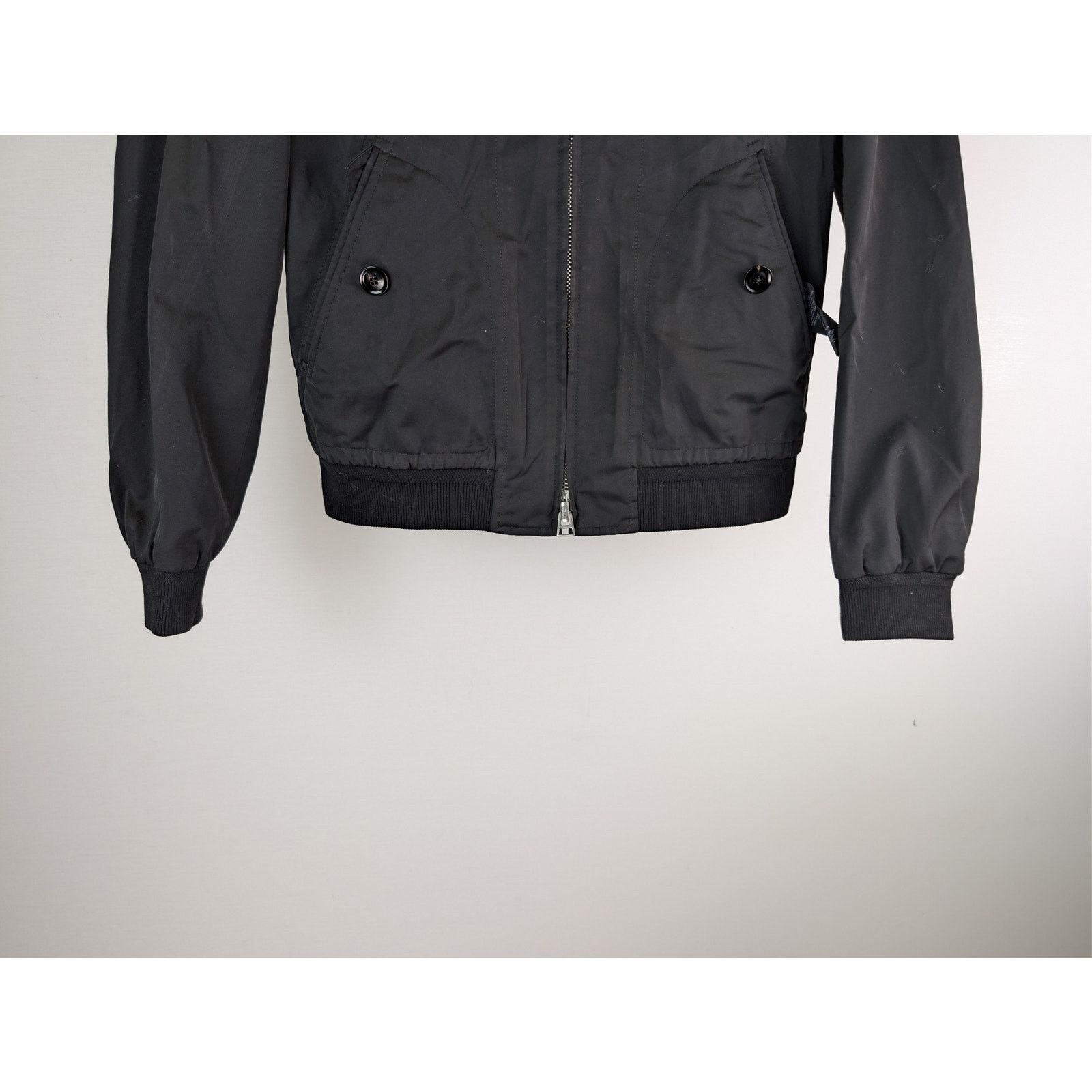 Tom Ford o1rshd1 CC20 Fine Poplin Jacket in Black Size US M / EU 48-50 / 2 - 4 Thumbnail