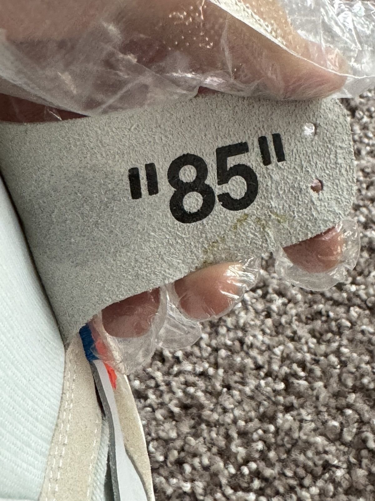 Jordan Brand × Off-White Off-White x Air Jordan 1 Euro **SOLD** Size US 11.5 / EU 44-45 - 19 Thumbnail