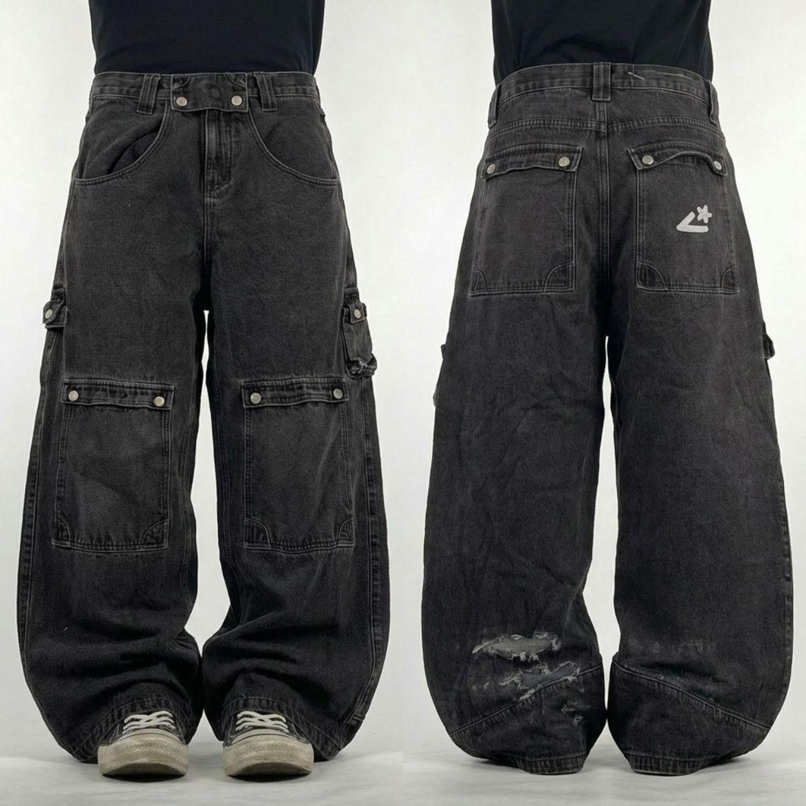 Playboi Carti × Vintage × Wrangler Vintage Y2K Baggy Grunge Opium