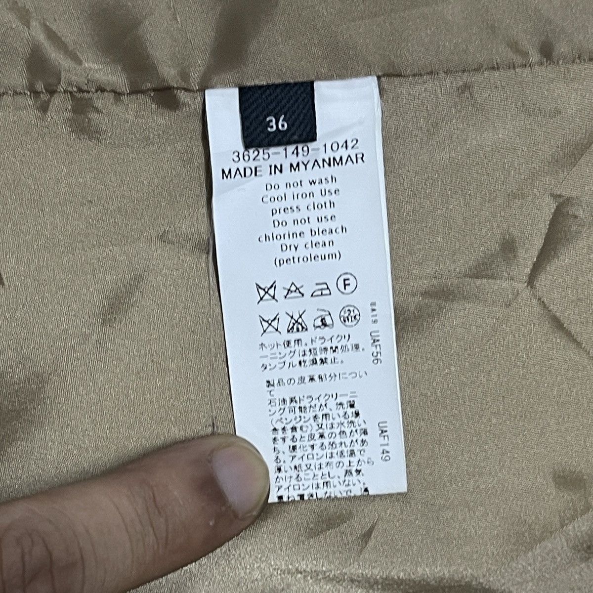 United Arrows United Arrows Japanese Brand Melton Wool Long Duffle Coat Size US XS / EU 42 / 0 - 22 Thumbnail
