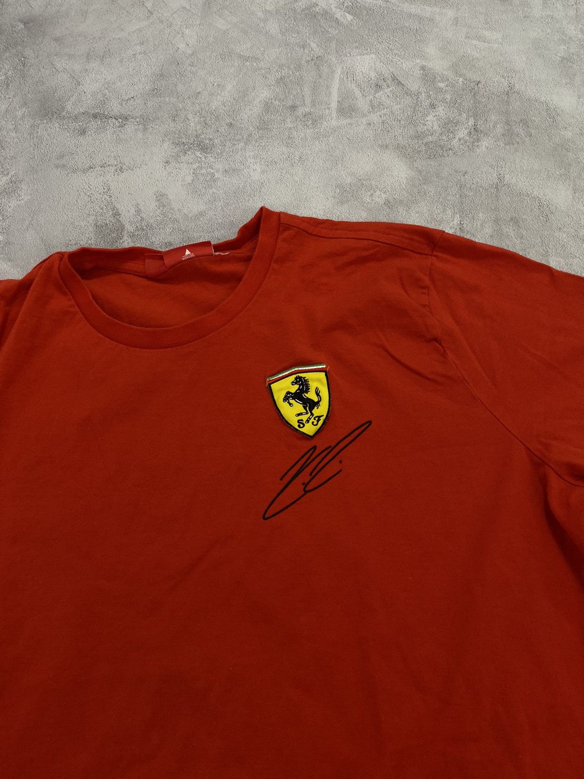 Ferrari × Puma 🏎️ T-Shirt Puma Ferarri Raikonen Number 1 Michelschumaner Size US L / EU 52-54 / 3 - 2 Thumbnail