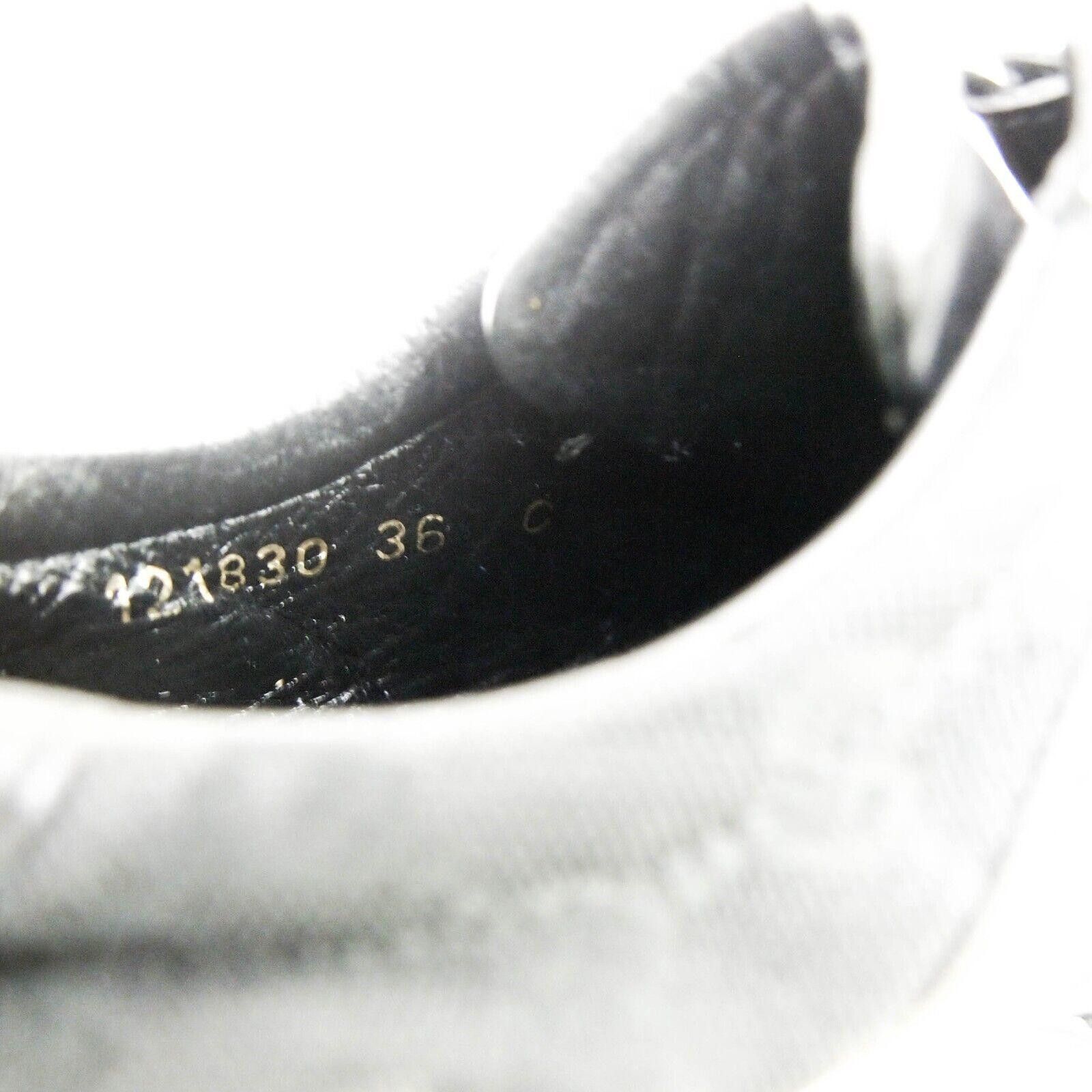 Gucci Gucci Supreme Sneakers Black Leather GG Canvas EU 36 C US 6 Size US 6 / IT 36 - 9 Thumbnail