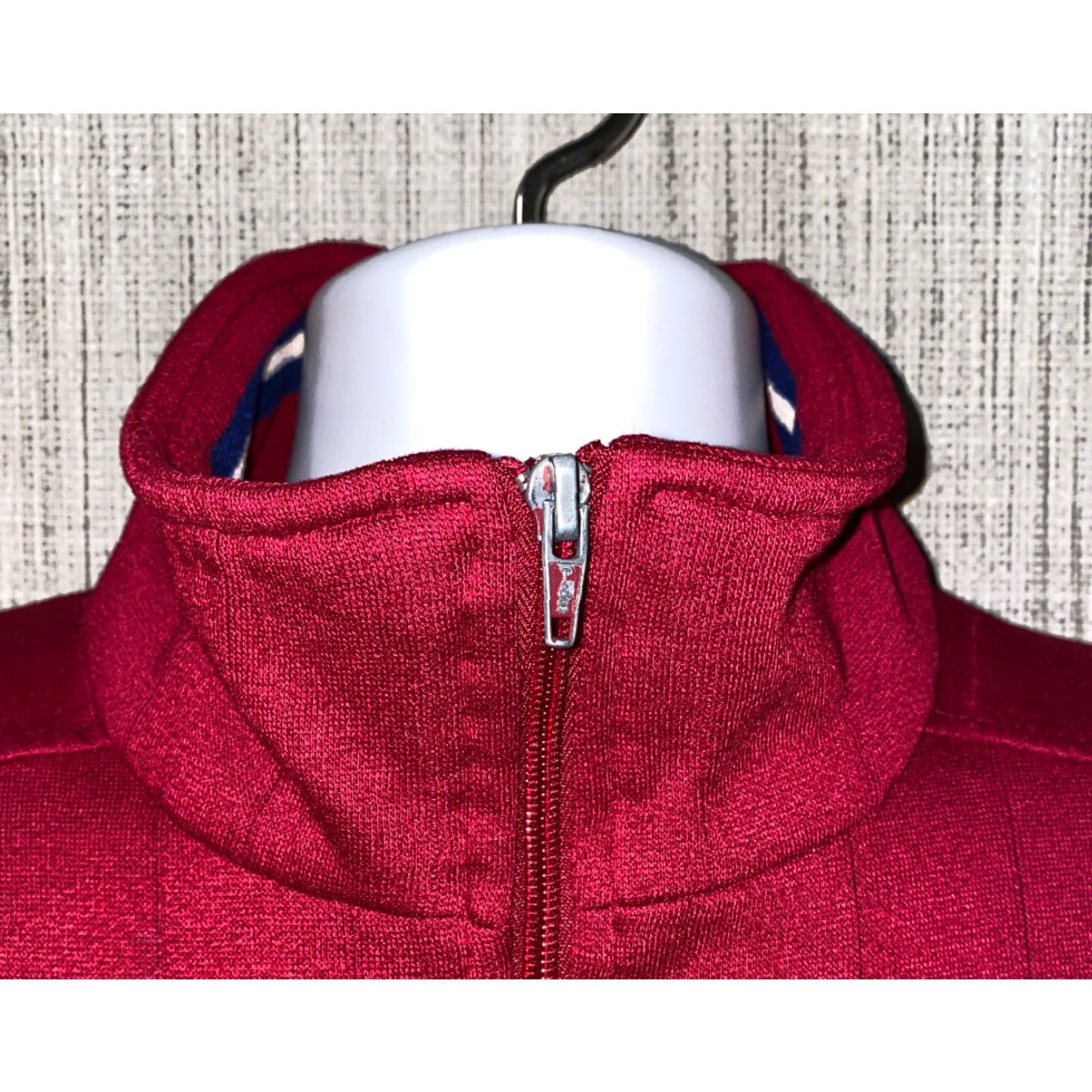 Blair Vintage Adventurers Club Men Red Fleece Lined Full Zip Track Jacket Size L Size US L / EU 52-54 / 3 - 4 Thumbnail