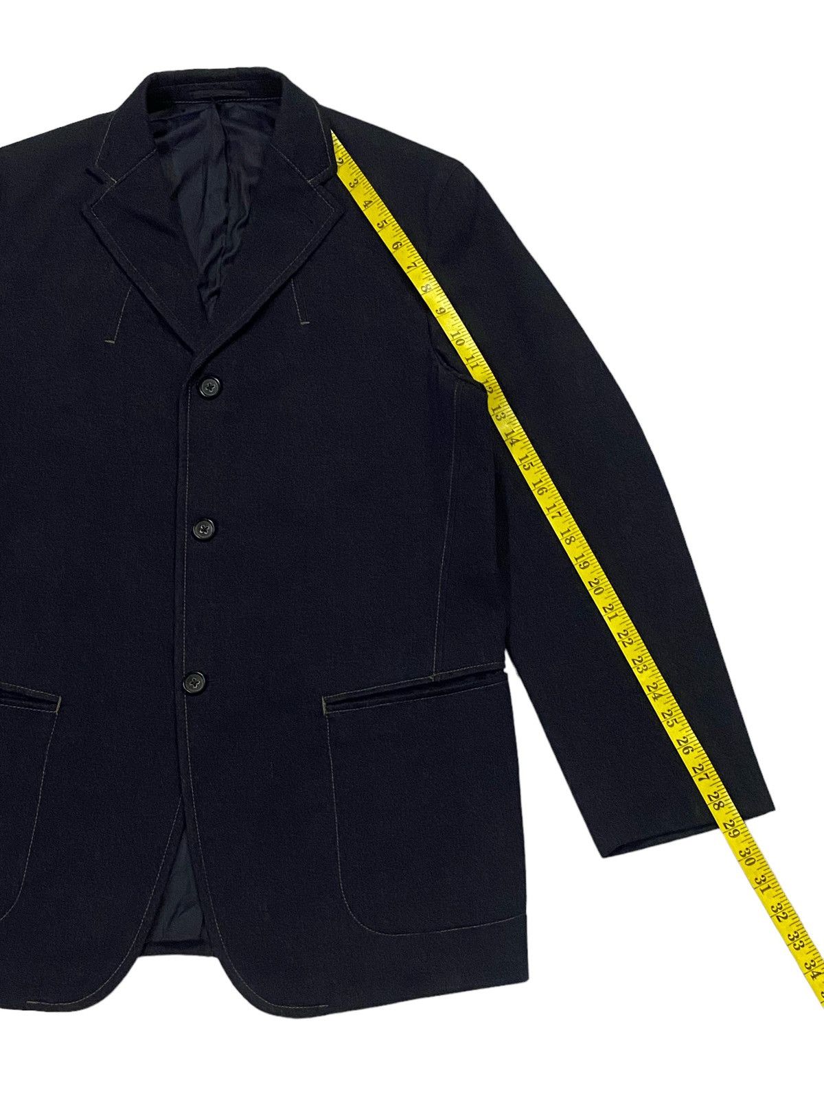 Jil Sander Jil Sender Navy Blue Blazer/Jacket Size US M / EU 48-50 / 2 - 8 Thumbnail