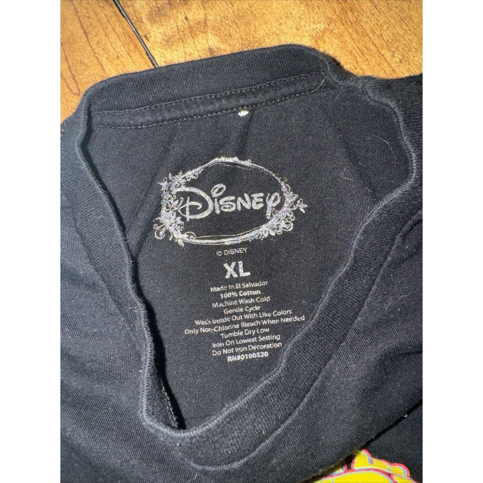 Band Tees × Disney Disney Alice And Wonderland Tea Party T-Shirt Black XL 22x27 Size US XL / EU 56 / 4 - 4 Thumbnail
