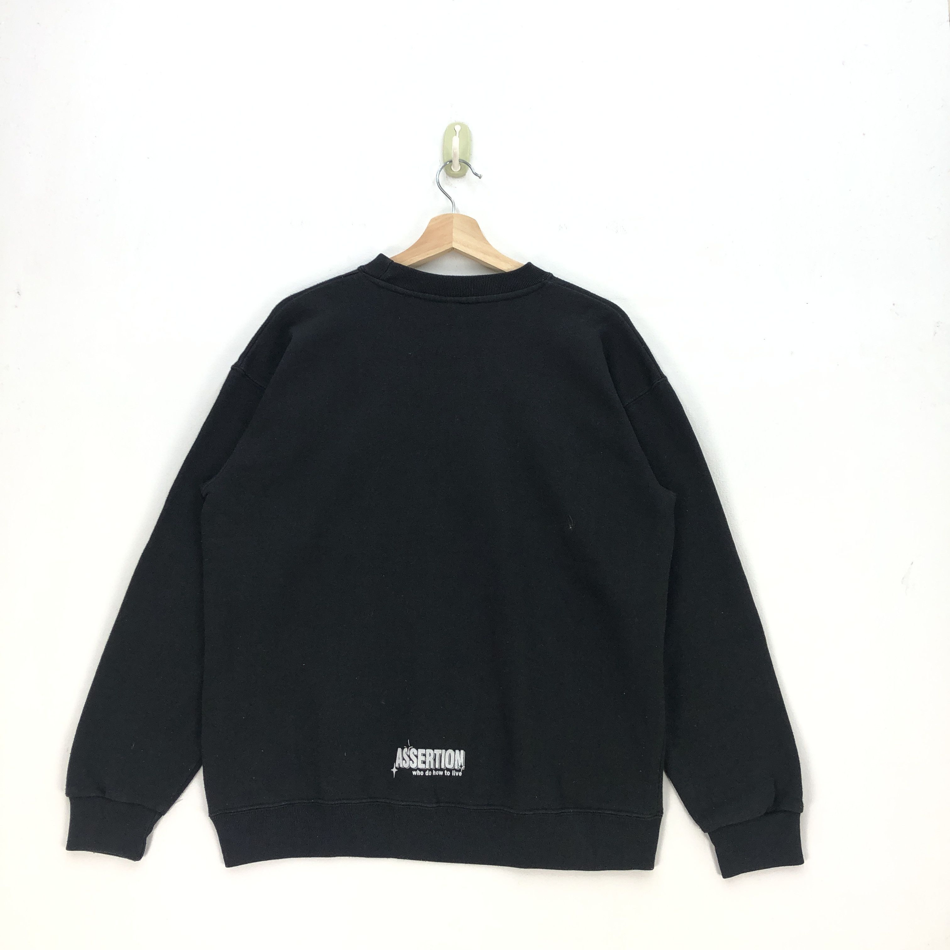 Japanese Brand Vintage Y2K Japanese Sweatshirt What Kind Humor Sweater Size US M / EU 48-50 / 2 - 2 Thumbnail