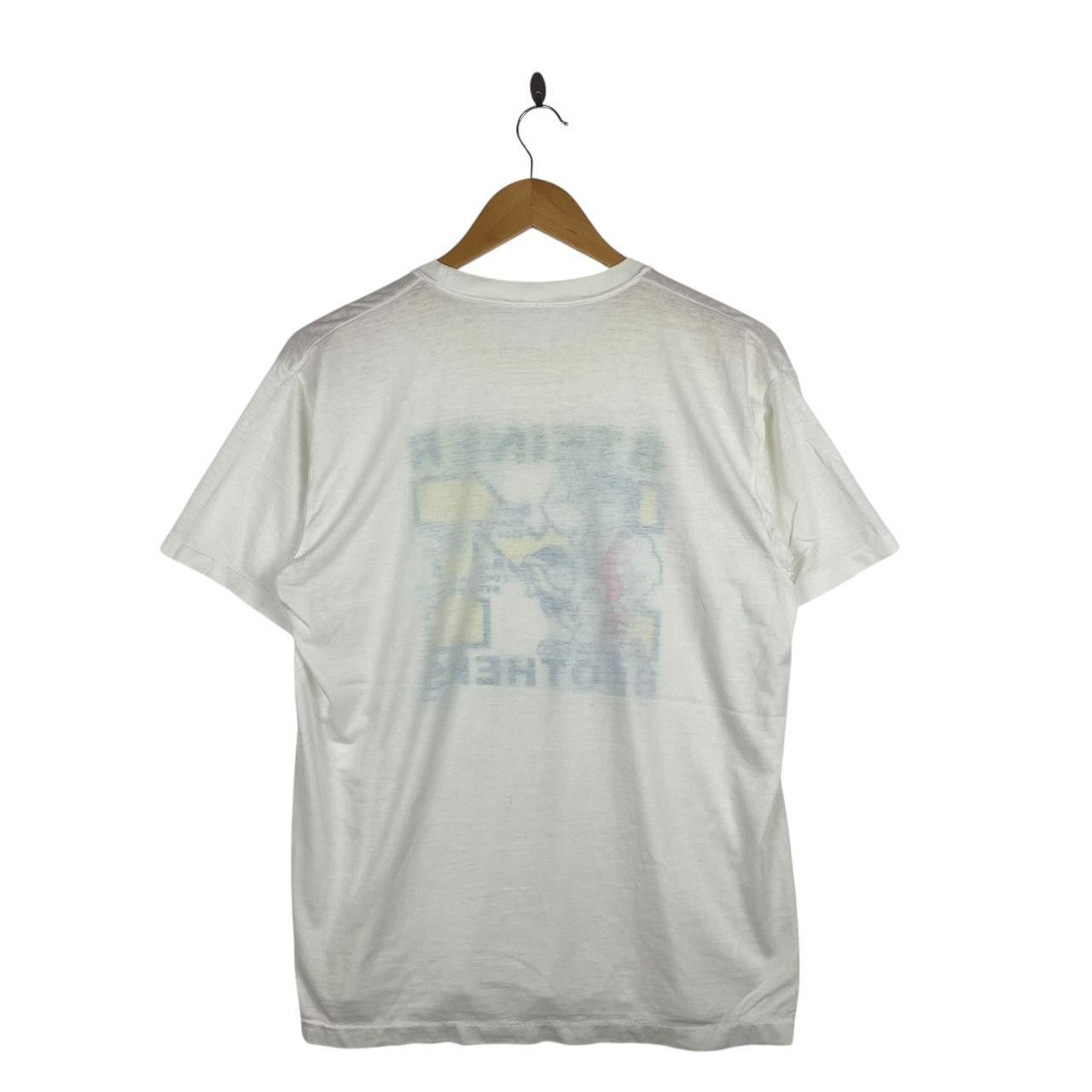Vintage Vintage 80’ STEINER BROTHERS WCW Wrestling Tee Shirt Top Size US M / EU 48-50 / 2 - 4 Thumbnail