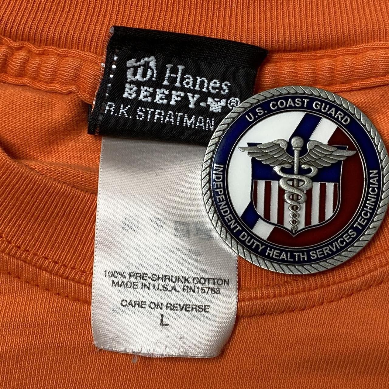 Harley Davidson Vintage Harley Davidson MS Orange Biker Tee Size Large Size US L / EU 52-54 / 3 - 4 Thumbnail