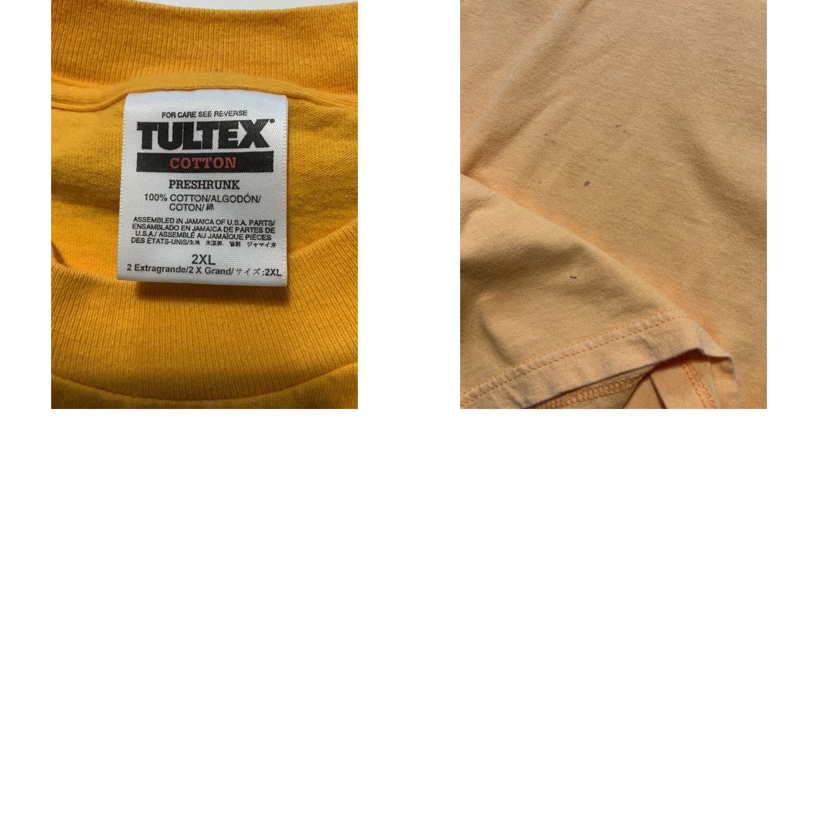 Tultex VINTAGE 90s Tultex LSU Tigers Louisiana State Rock In Gold S/S Crew T-Shirt 2XL Mens Size US XXL / EU 58 / 5 - 8 Thumbnail