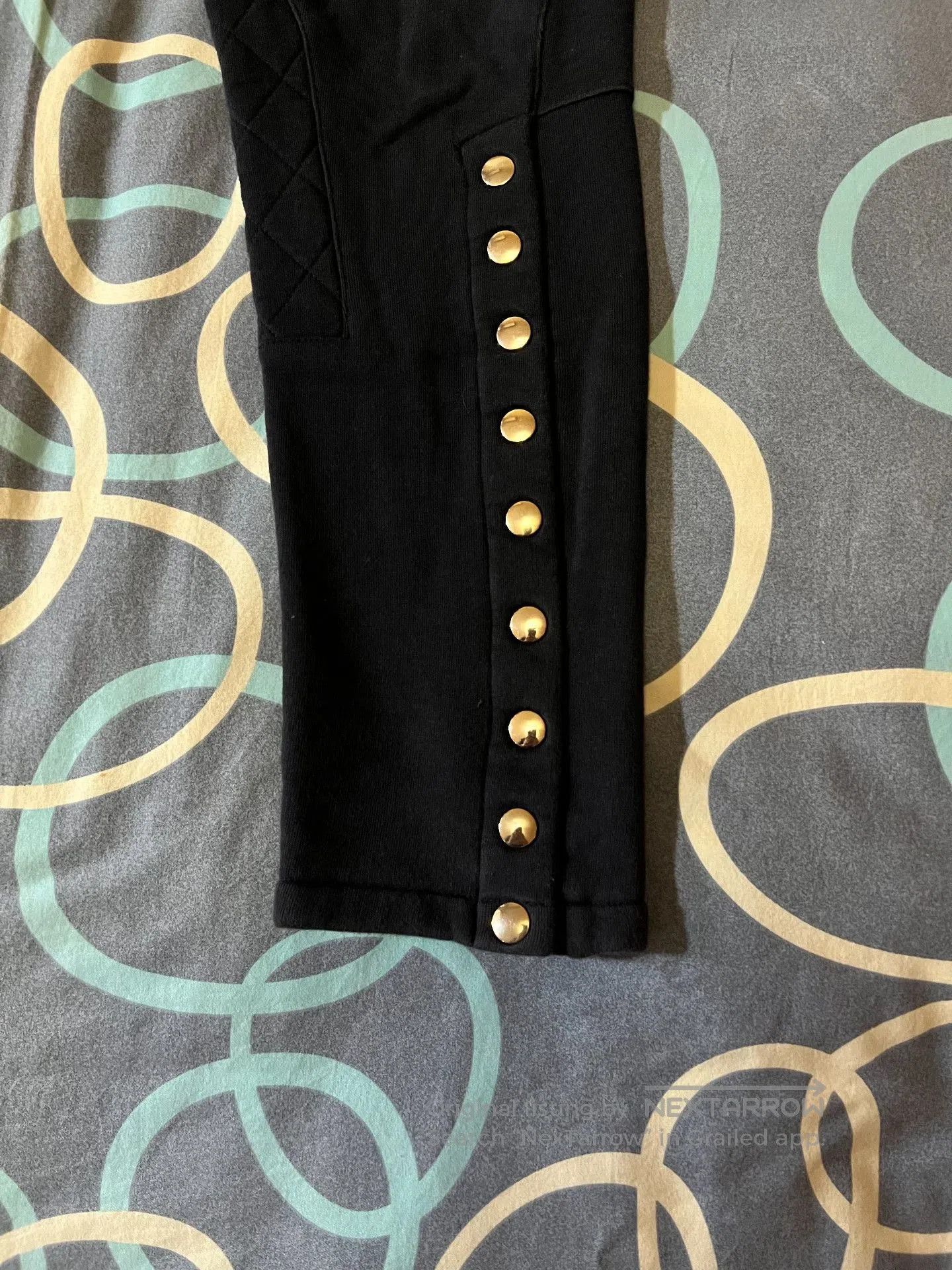 Balmain Balmain Classic Gold Button Casual Pants. Size US 32 / EU 48 - 2 Thumbnail