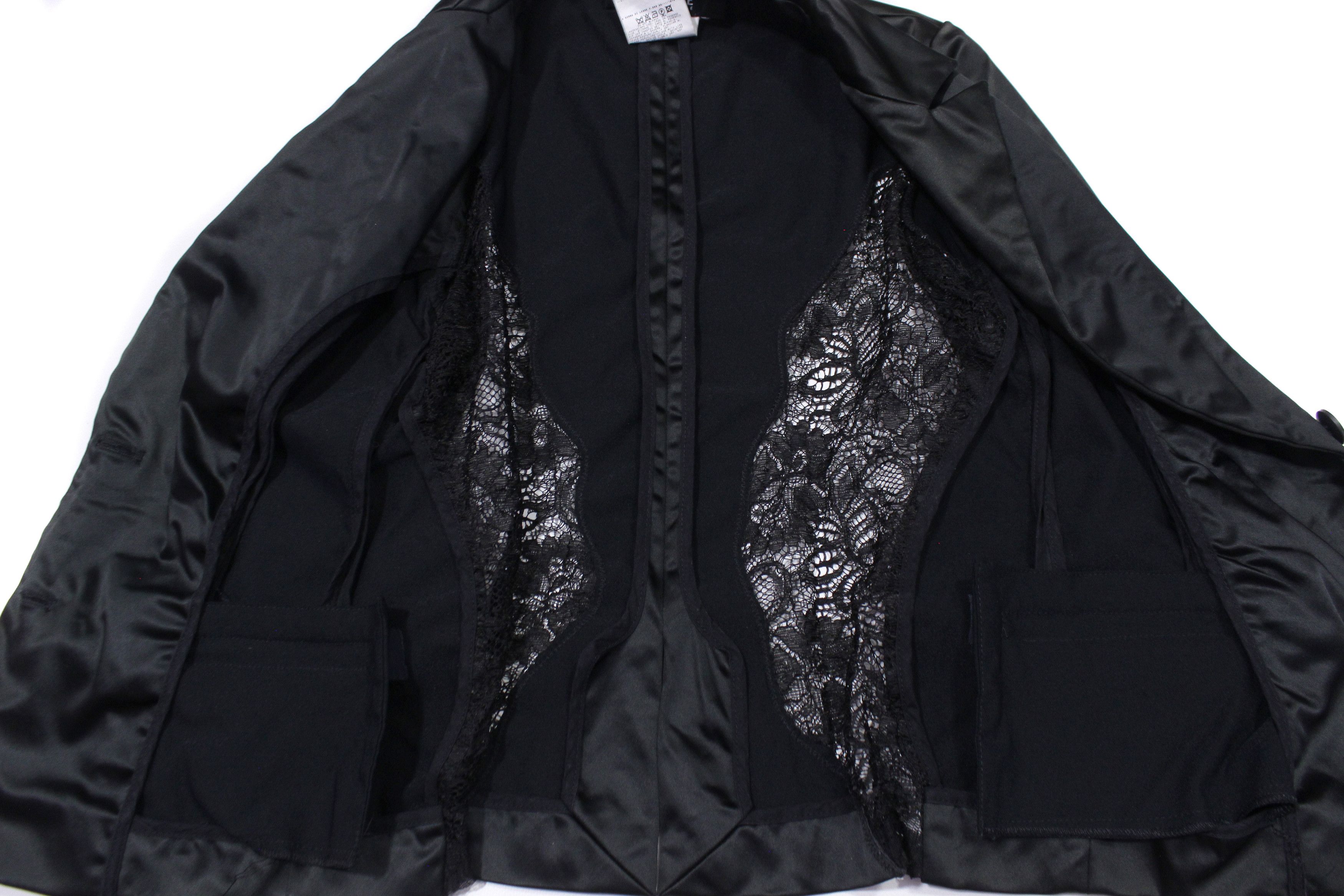Versace Nylon Embroidered Blazer Vintage Size M / US 6-8 / IT 42-44 - 11 Thumbnail