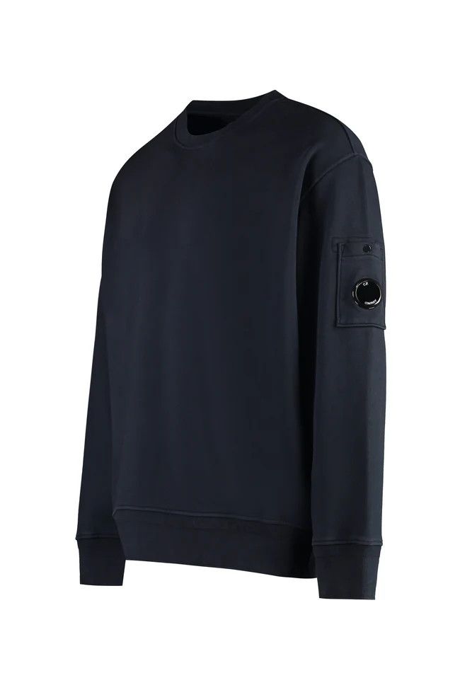C.P. Company o1y1224 Crewneck Sweatshirt in Navy Blue Size US XXL / EU 58 / 5 - 3 Thumbnail