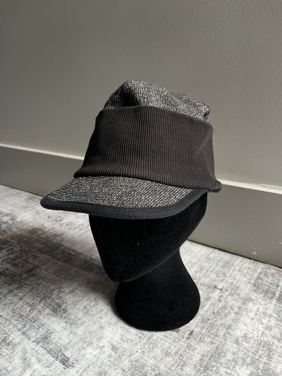 Kapital Kapital Grey Knitted Hat (unisex) Size ONE SIZE - 7 Thumbnail