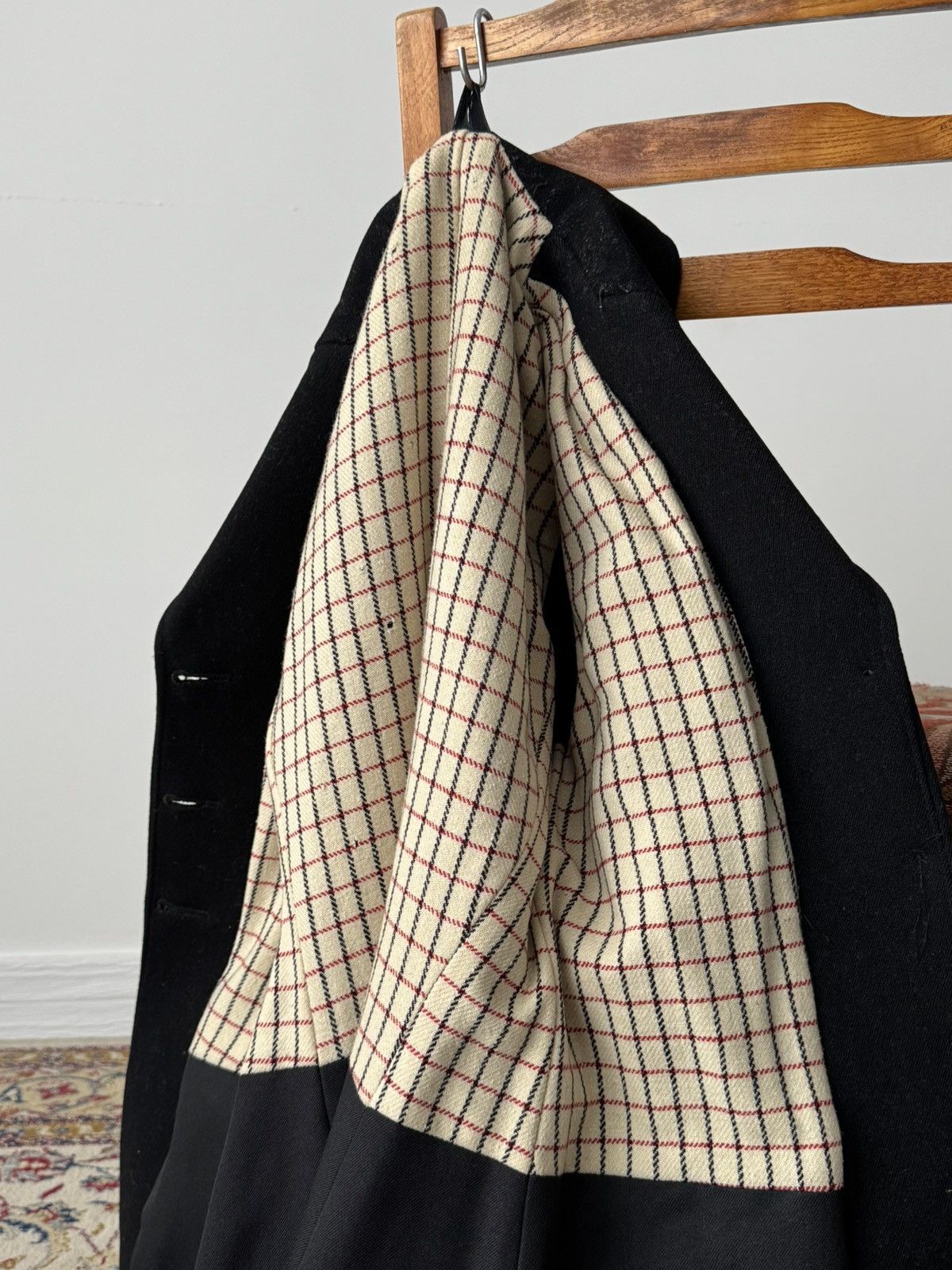Japanese Brand Antique ≈1920s French Women’s Wool Sack Coat Size S / US 4 / IT 40 - 5 Thumbnail