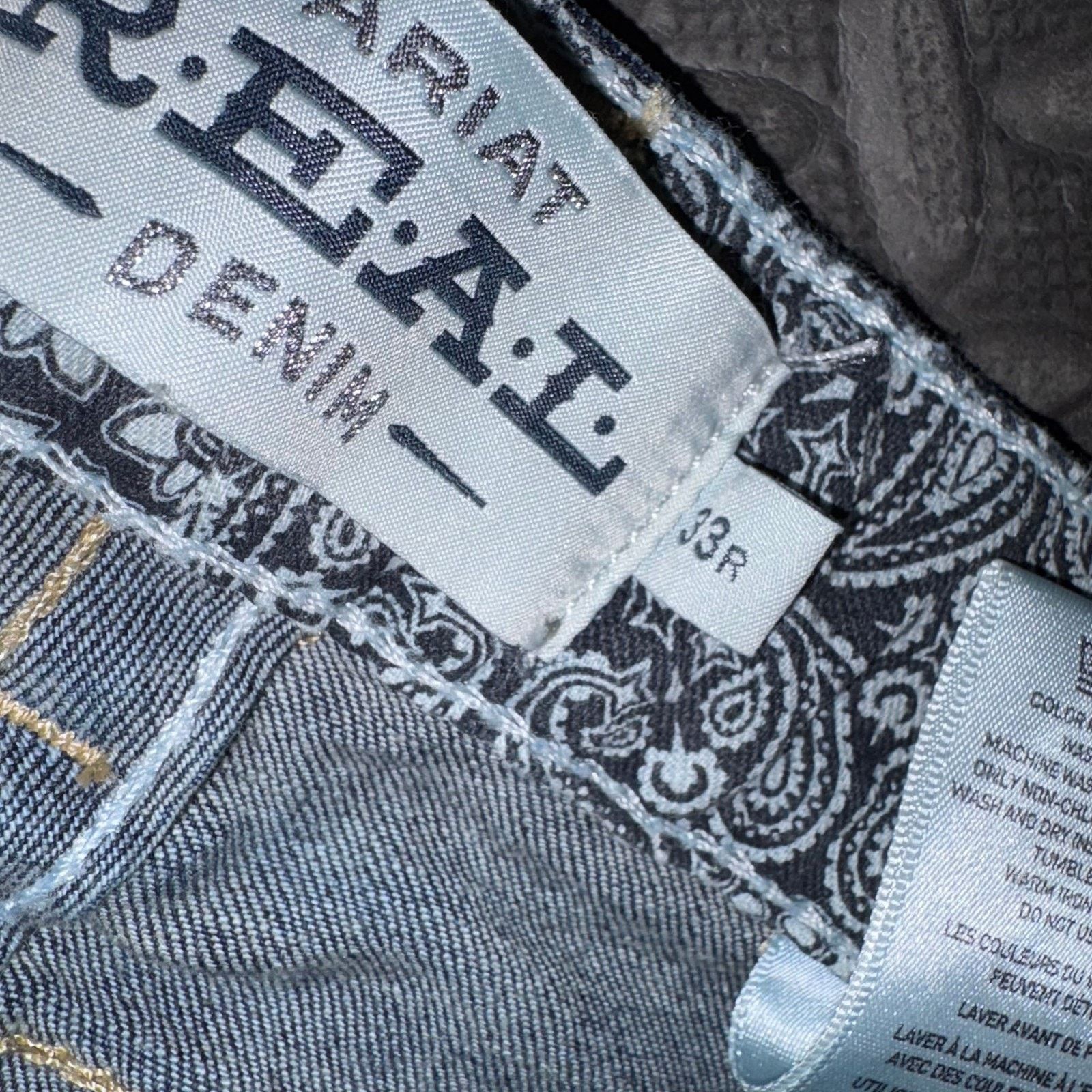 Ariat Ariat Real Mid Rise Marine Bootcut Jeans Size 28" / US 6 / IT 42 - 4 Thumbnail