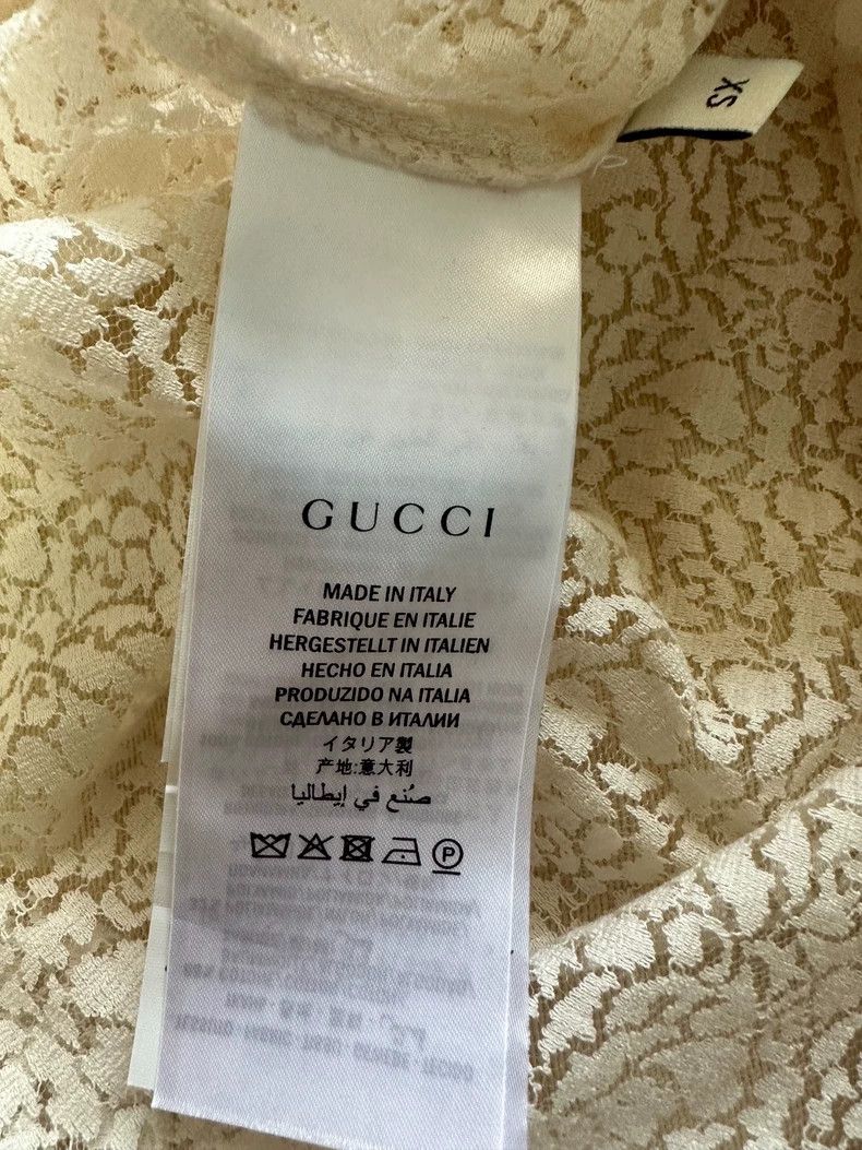 Gucci Gucci Lace vest 2502-Nextarrow Size US XS / EU 42 / 0 - 6 Thumbnail