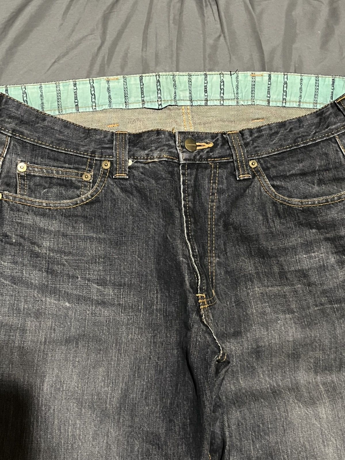 PHENOMENON Vintage PHENOMENON Chess Denim Size US 34 / EU 50 - 3 Thumbnail