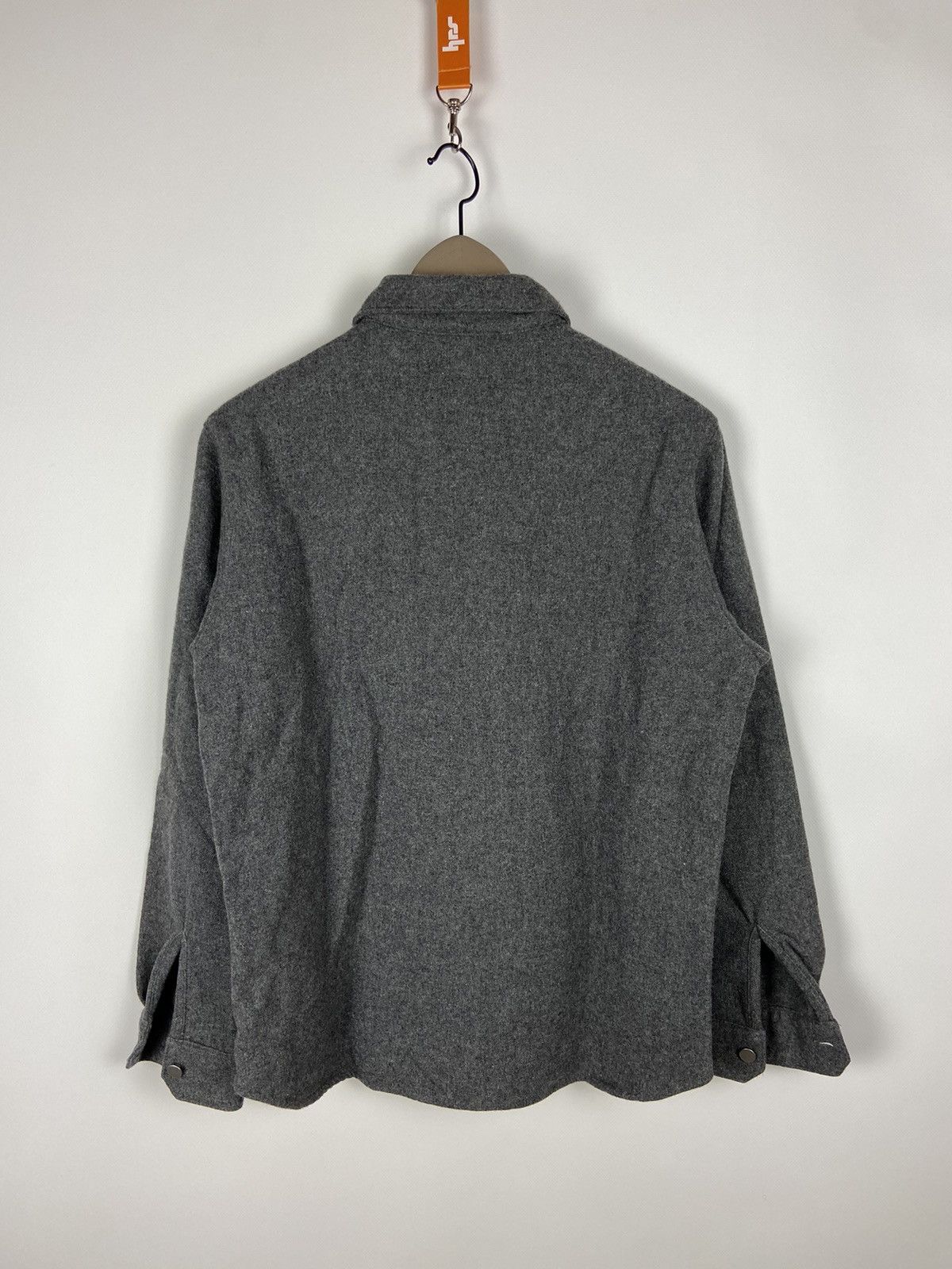 Edwin Edwin Men's Industry Zip Wool Shirt/JACKET Size US S / EU 44-46 / 1 - 2 Thumbnail