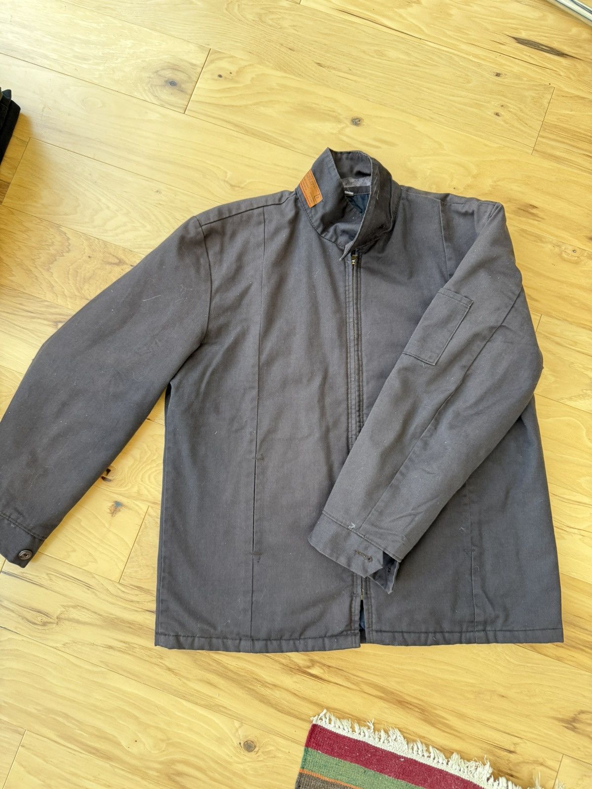 Japanese Brand Chocolate Brown work jacket Size US L / EU 52-54 / 3 - 1 Thumbnail