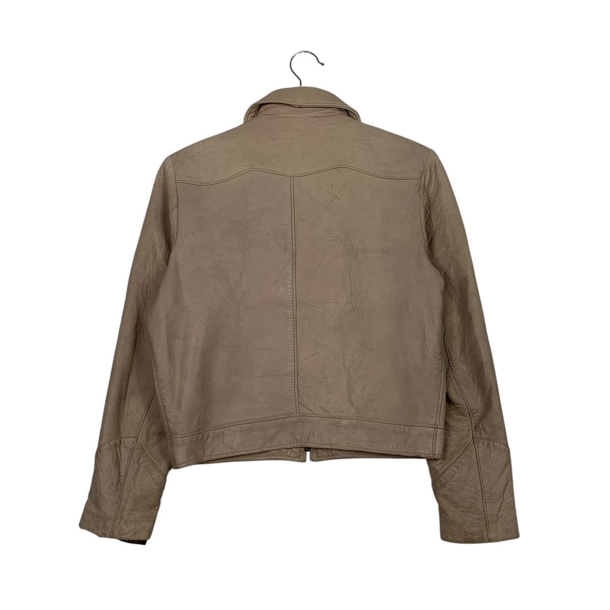 Schott Vintage 80s Schott Nyc Leather Jacket Size M / US 6-8 / IT 42-44 - 7 Thumbnail