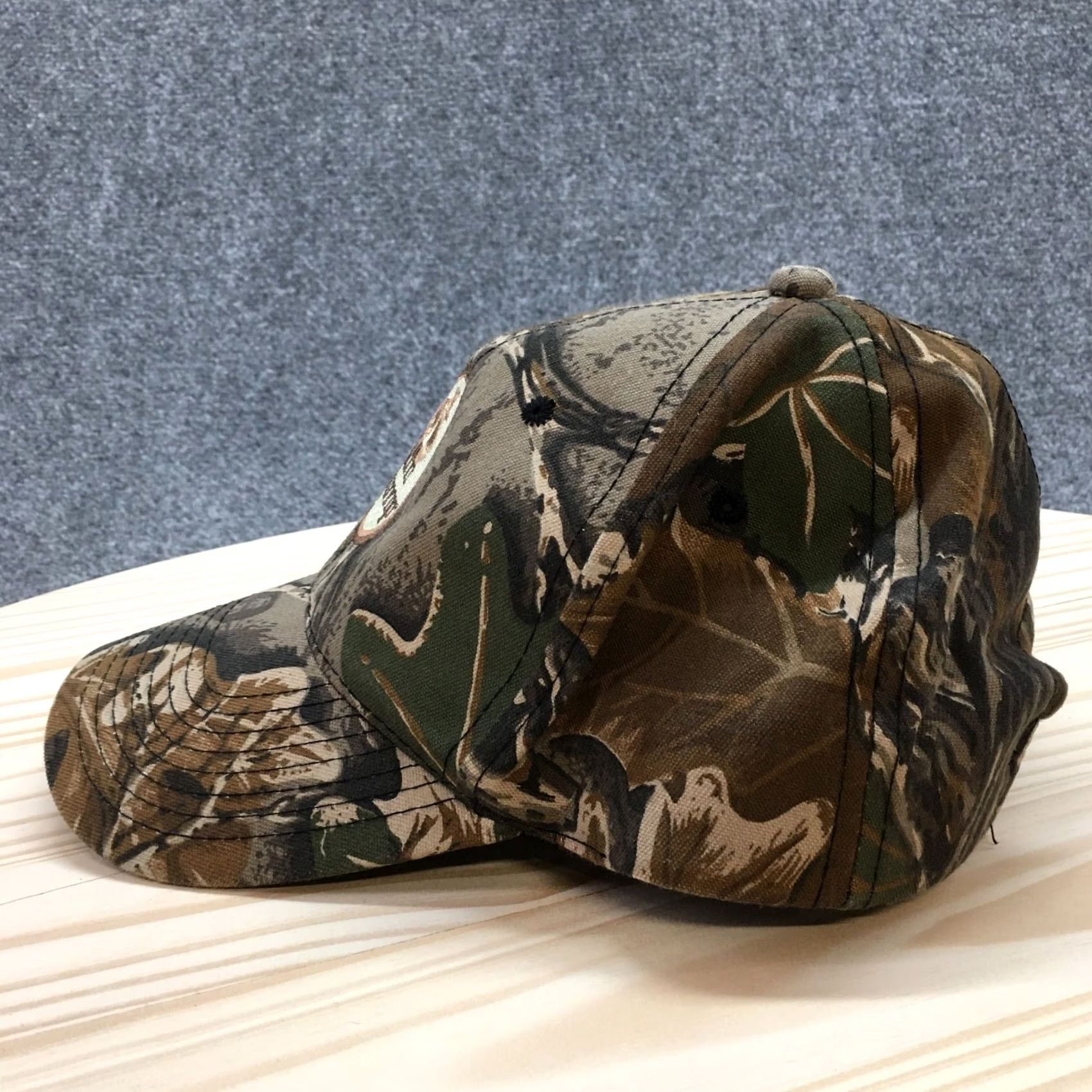 Logo 7 Outdoor Cap Baseball Hat Mens Brown OS Adjustable Embroidered Logo Gold'n Plump Cap Size ONE SIZE - 5 Thumbnail