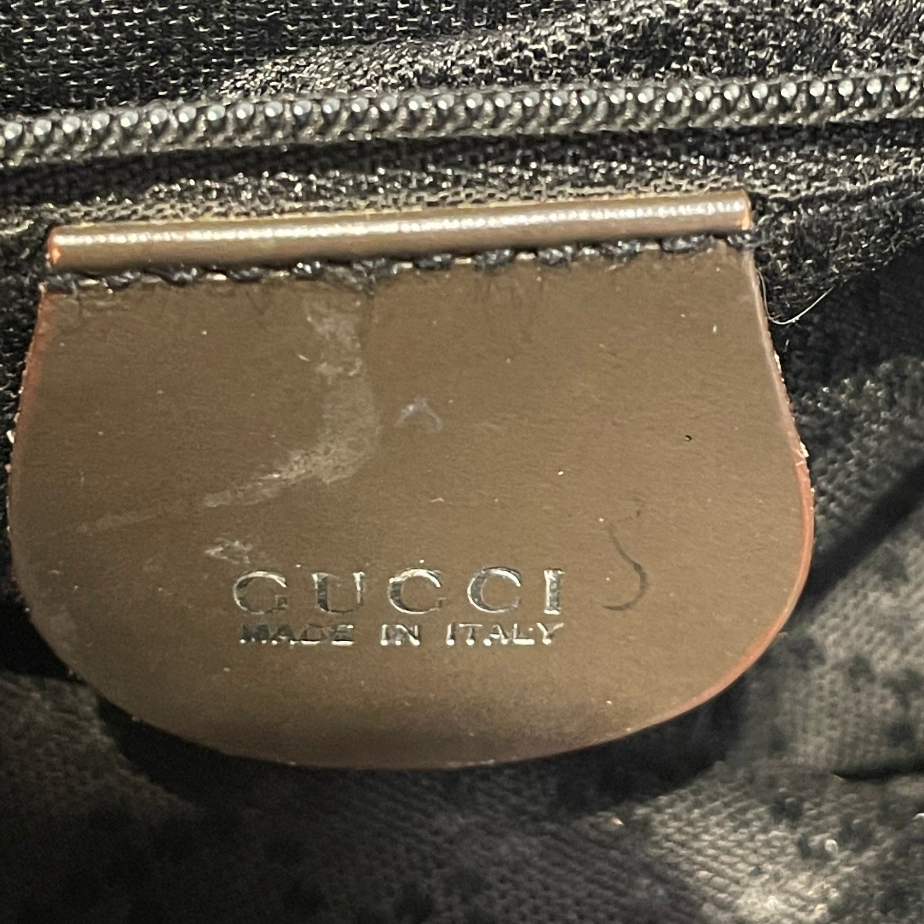 Gucci Bamboo Handle Nylon Handbag Size ONE SIZE - 5 Thumbnail