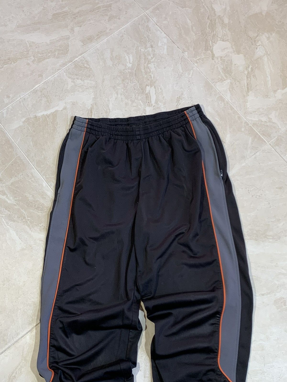 Nike 🔥 00s NIKE DRI-FIT RETRO TRACK PANTS TECH RUNNER STYLE Size US 34 / EU 50 - 3 Thumbnail