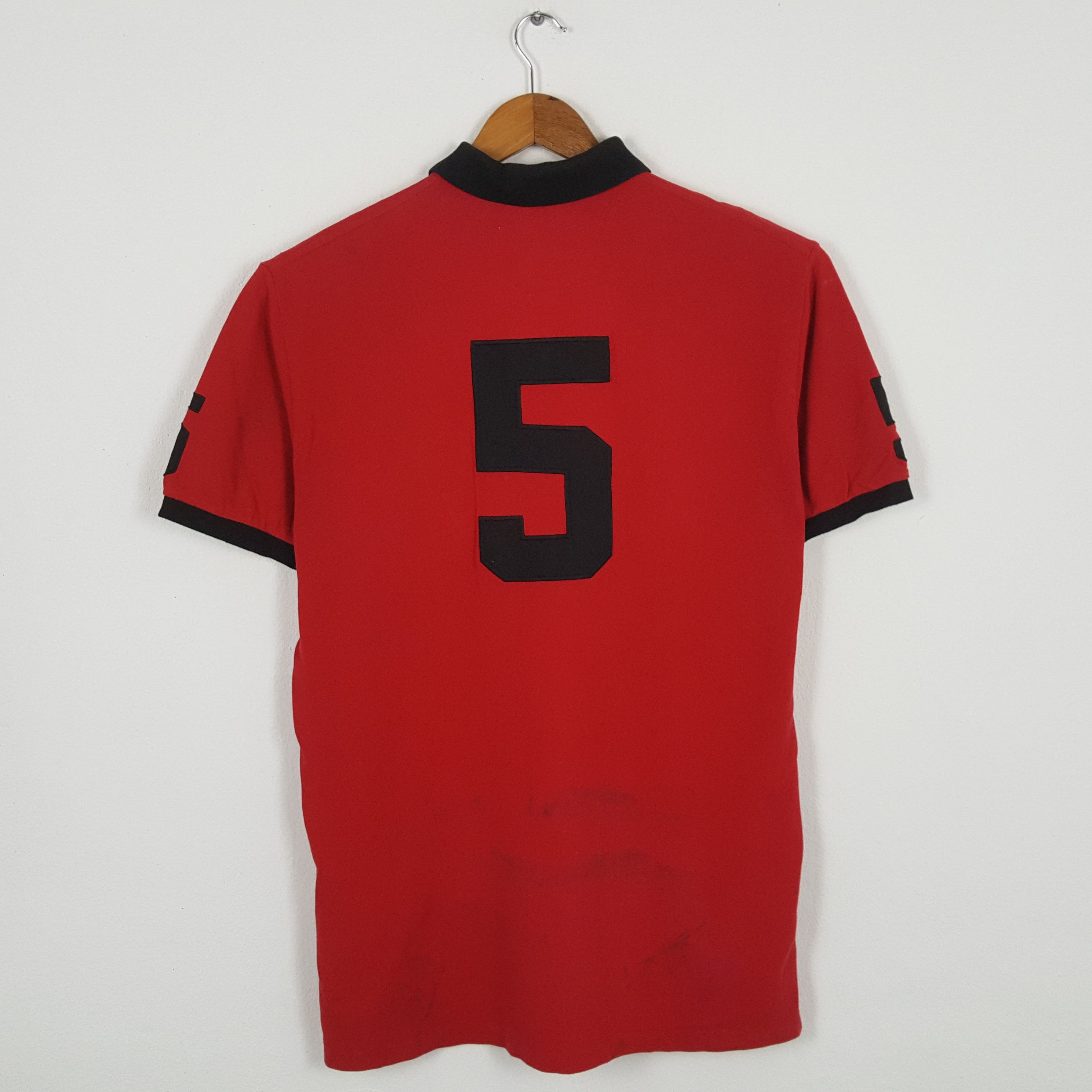 Polo Ralph Lauren × Vintage Vintage POLO by RALPH LAUREN Munich no 5 Design Polos Size US L / EU 52-54 / 3 - 3 Thumbnail